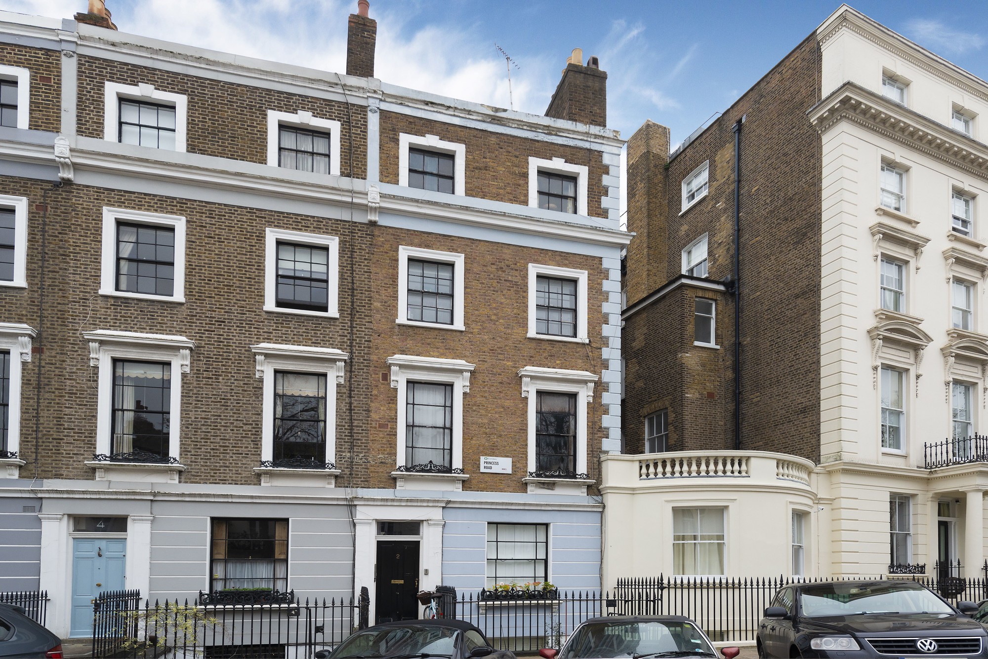 Ground Floor Flat, 2 Princess Road, Primrose Hill, London, NW1 8JJ 
