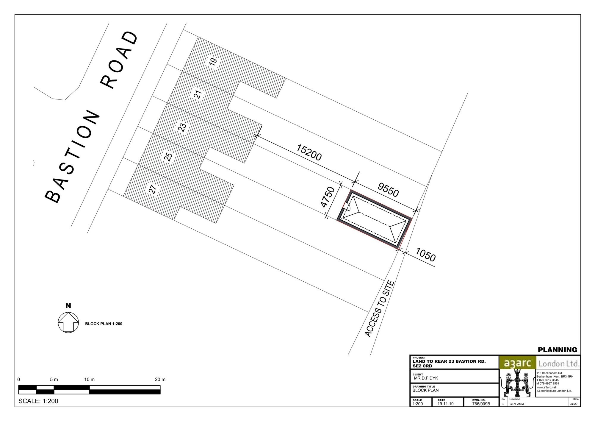 Land rear of 23 Bastion Road, Abbey Wood, London, SE2 0RD
