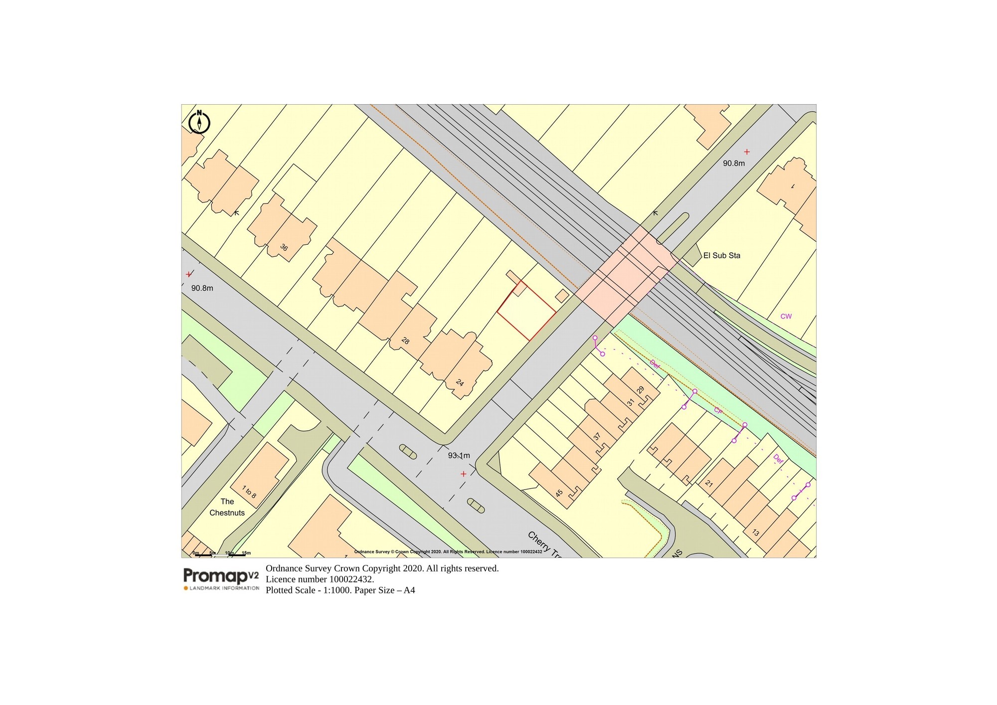 Land at Woodside Avenue (rear of 24 Great North Road), Highgate,London, N6 4LU