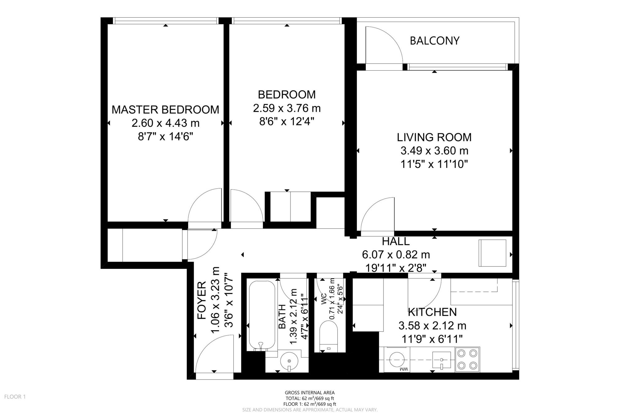 54 Markland House, 28 Darfield Way, North Kensington, London, W10 6UA
