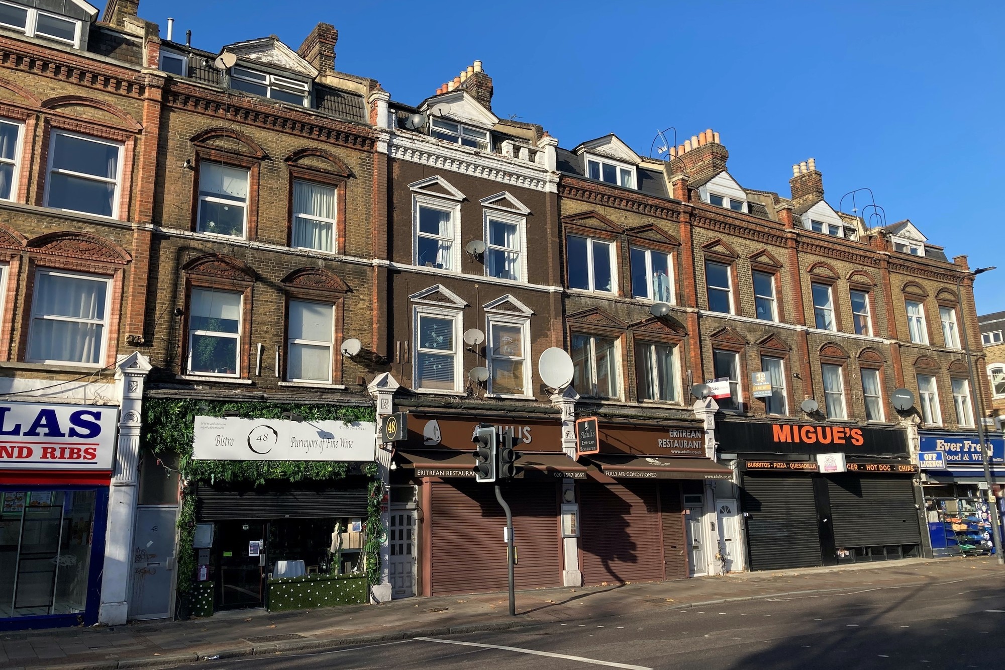 Flats 1, 2, & 3, 46 Brixton Road, Oval, London, SW9 6BT