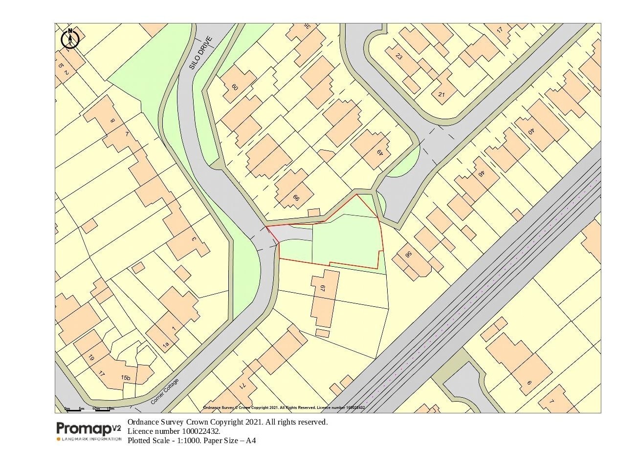 Land between 66 and 67 Silo Drive, Farncombe, Godalming, Surrey, GU7 3NZ

