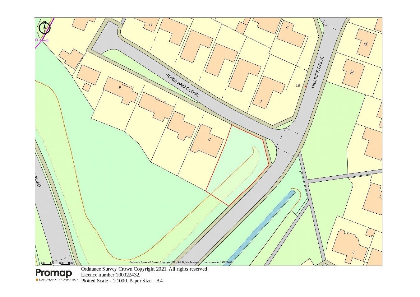 Land Adjacent to 2 Foreland Close, Christchurch, Dorset BH23 2TQ