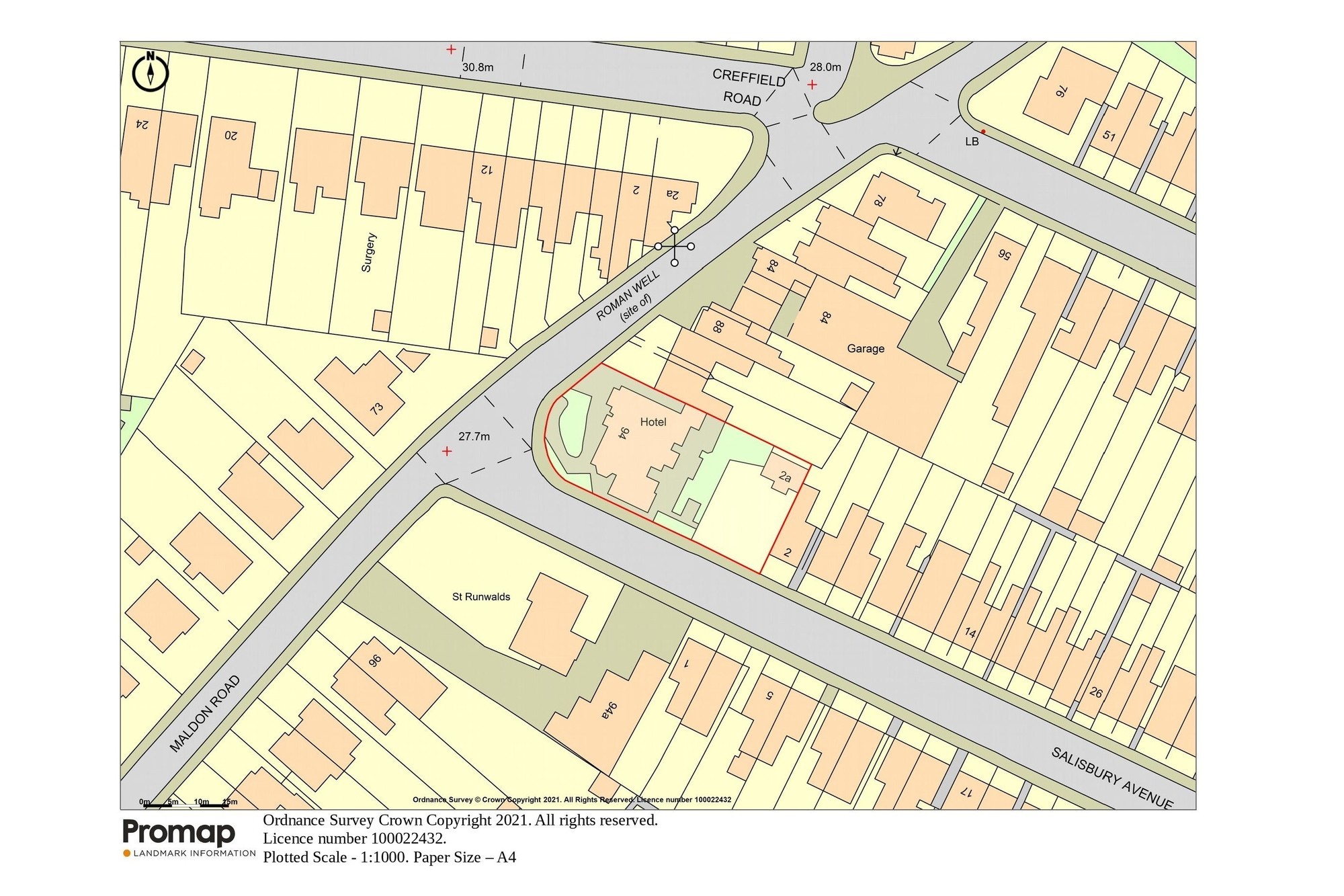94 Maldon Road, Colchester, Essex CO3 3AL  &  2A Salisbury Avenue, Colchester, Essex CO3 3DN