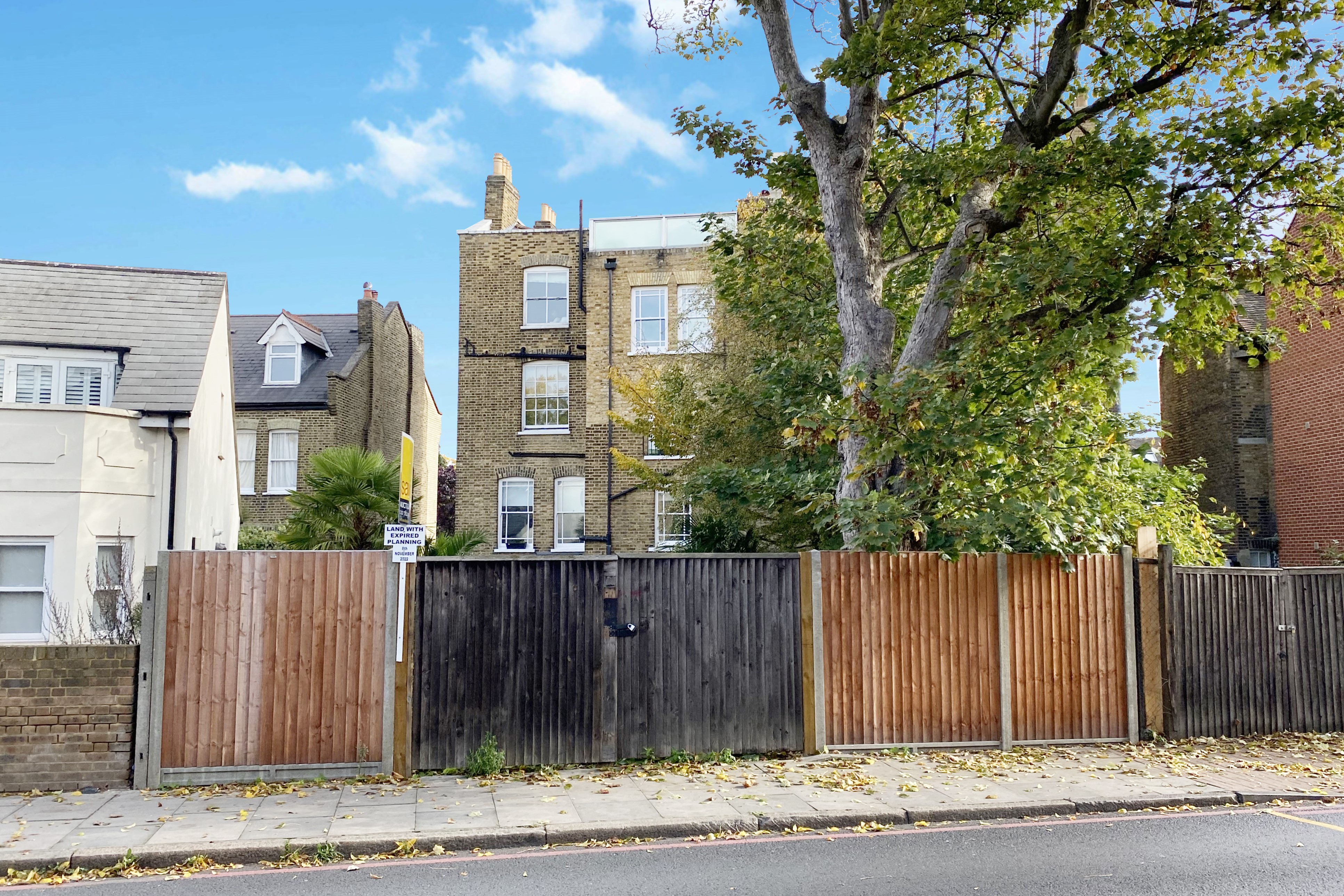 Land adjoining 124 Trinity Road, Wandsworth, London SW17 7HS
