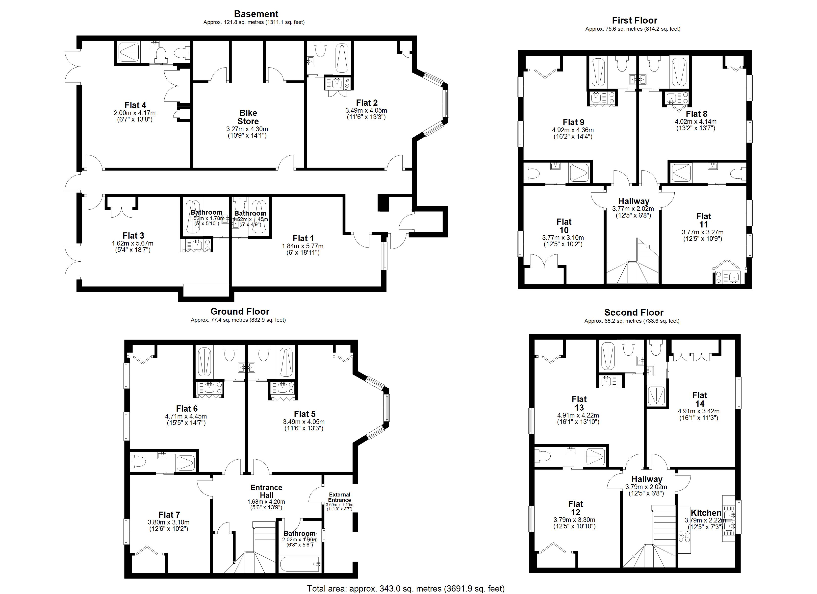11 Dennington Park Road, West Hampstead, London, NW6 1BB
