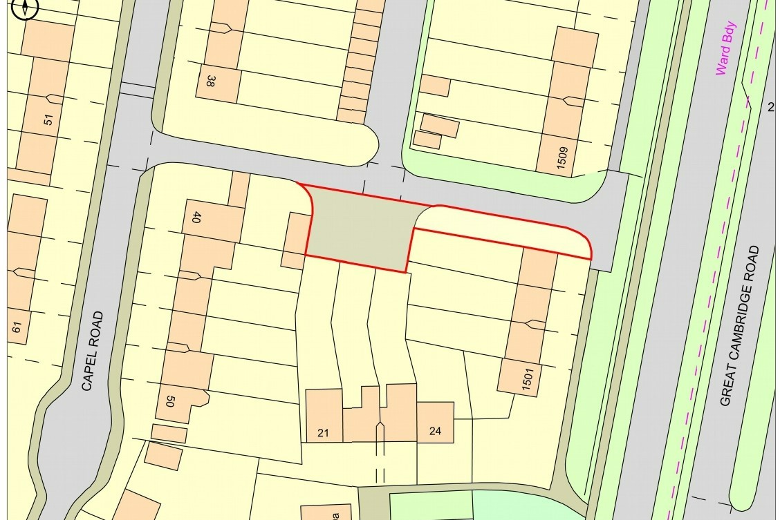 Land adjacent, 40 Capel Road, Enfield, EN1 4SR