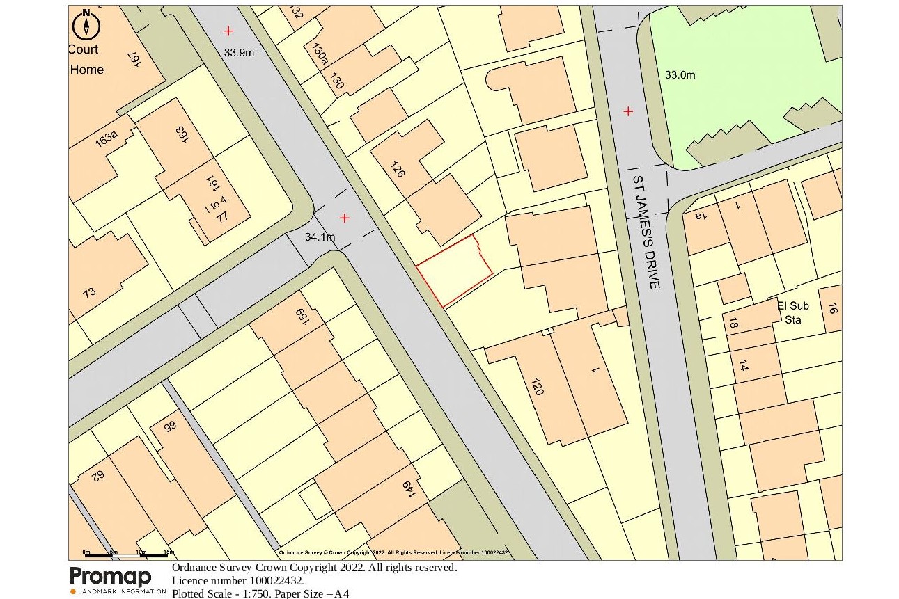 Land adjoining 124 Trinity Road, Wandsworth, London SW17 7HS
