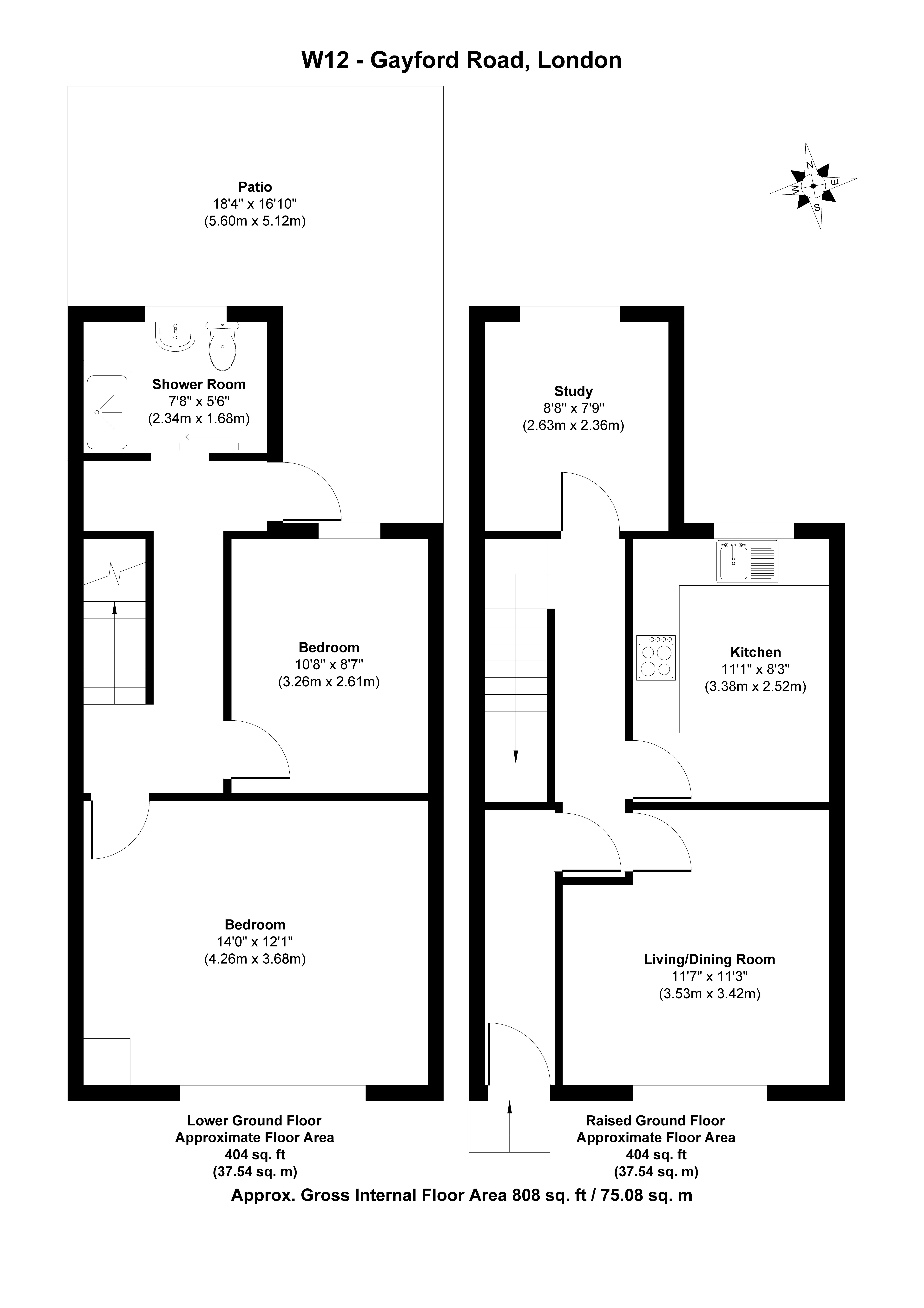 20A Gayford Road, London W12 9BN