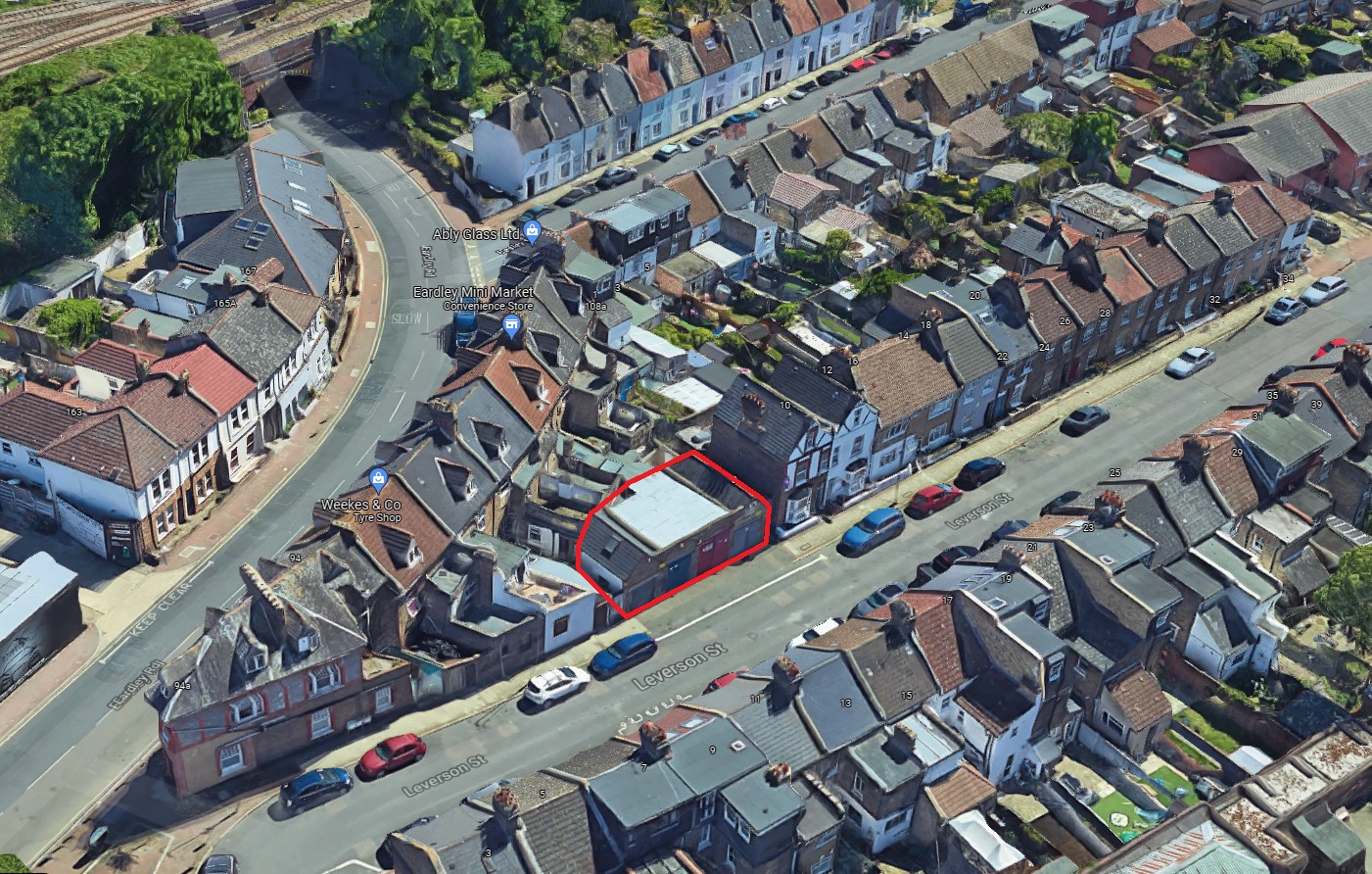 Garages, 2, 4, 6 and 8 Leverson Street, Wandsworth, London SW16 6DD