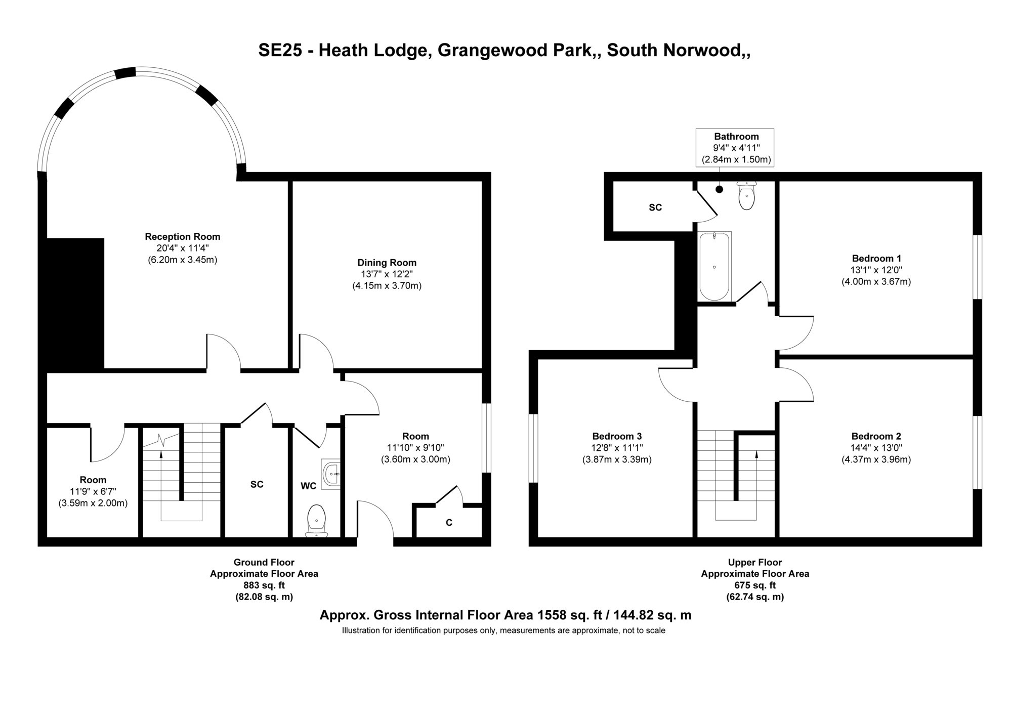 Heath Lodge, Grangewood Park, Grange Road, South Norwood, London SE25 6TH