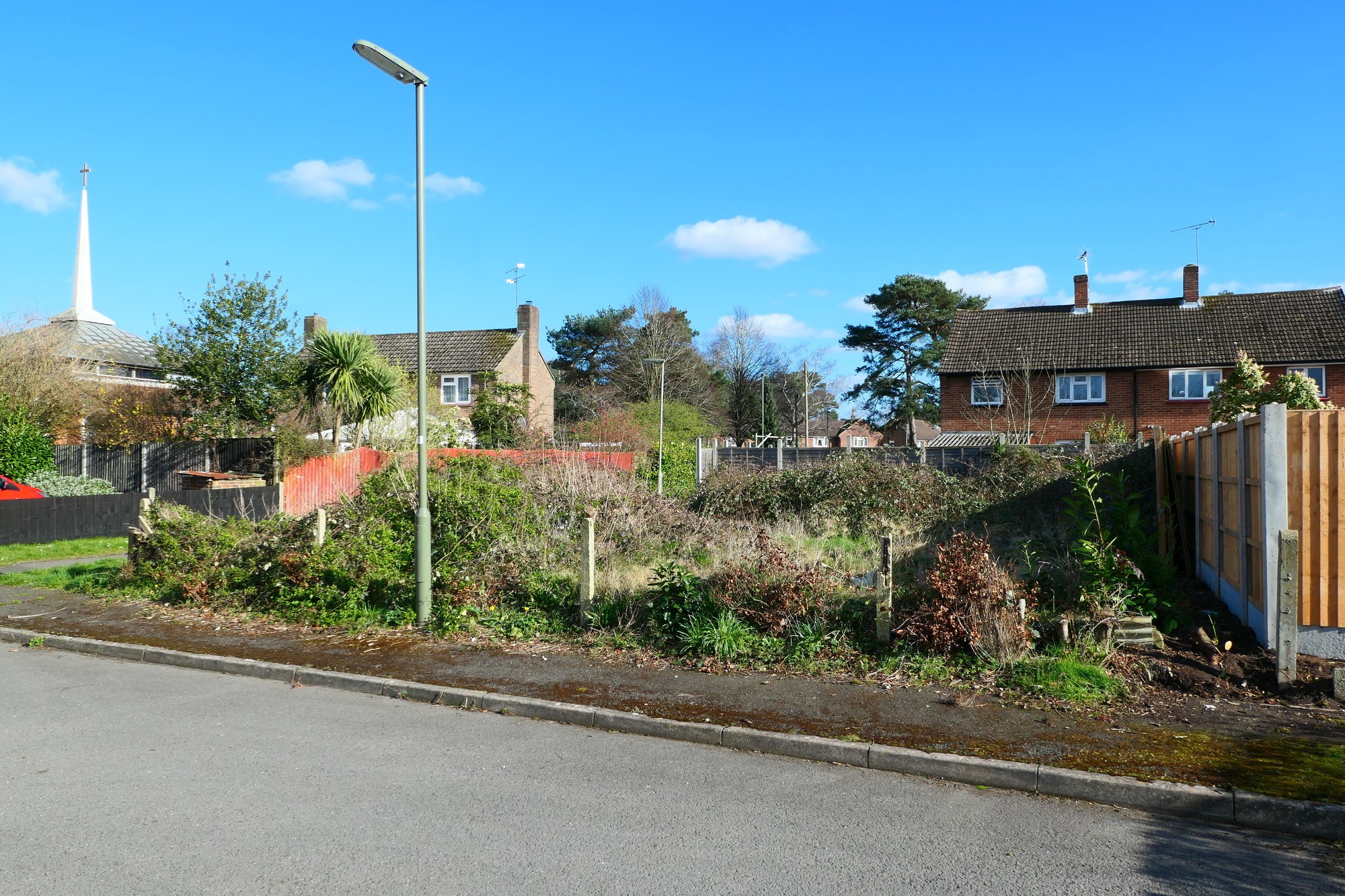 Land rear of 227 Upper College Ride (fronting Hampshire Road) Old Dean, Camberley, Surrey GU15 4HE
