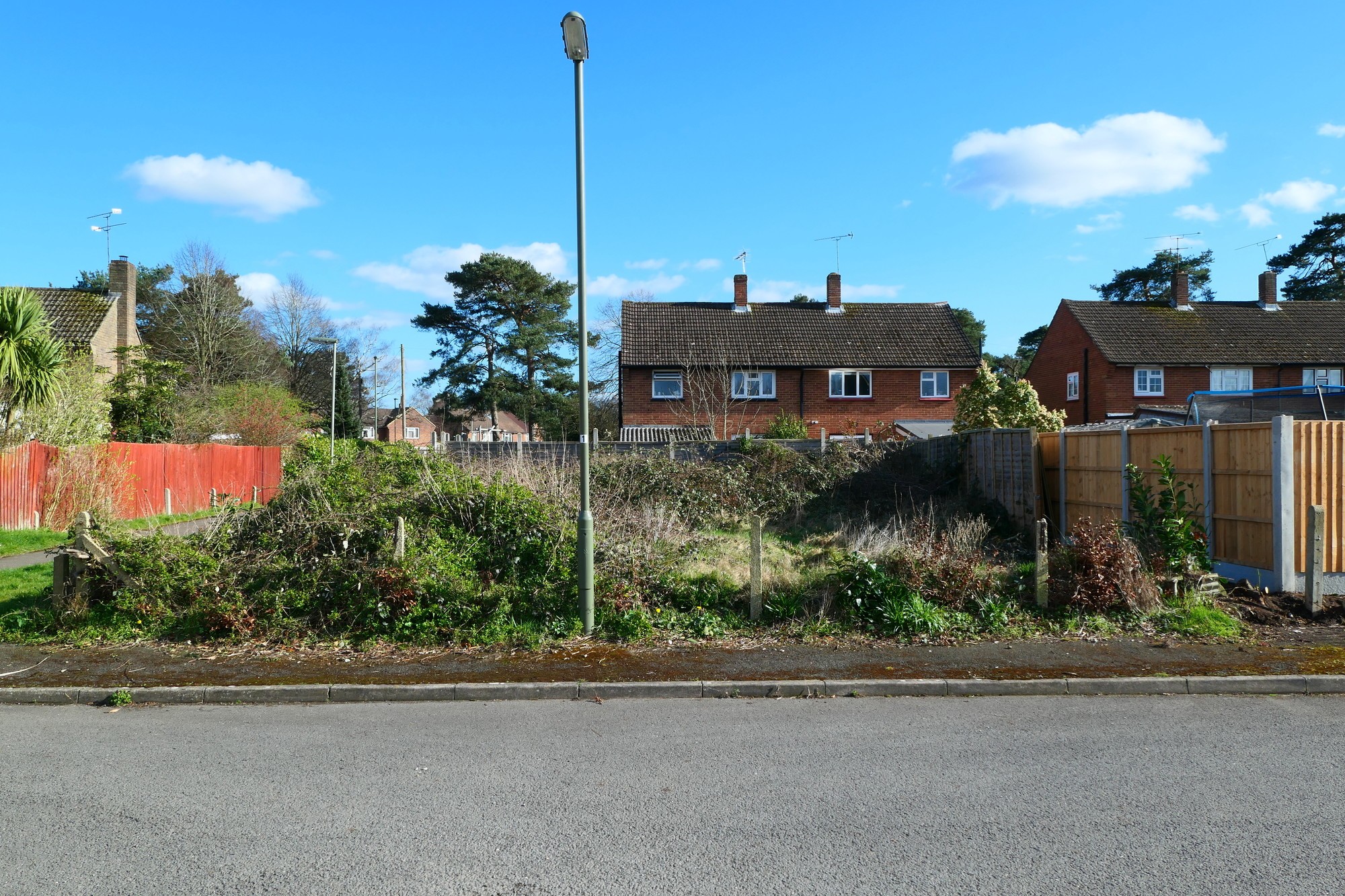 Land rear of 227 Upper College Ride (fronting Hampshire Road) Old Dean, Camberley, Surrey GU15 4HE