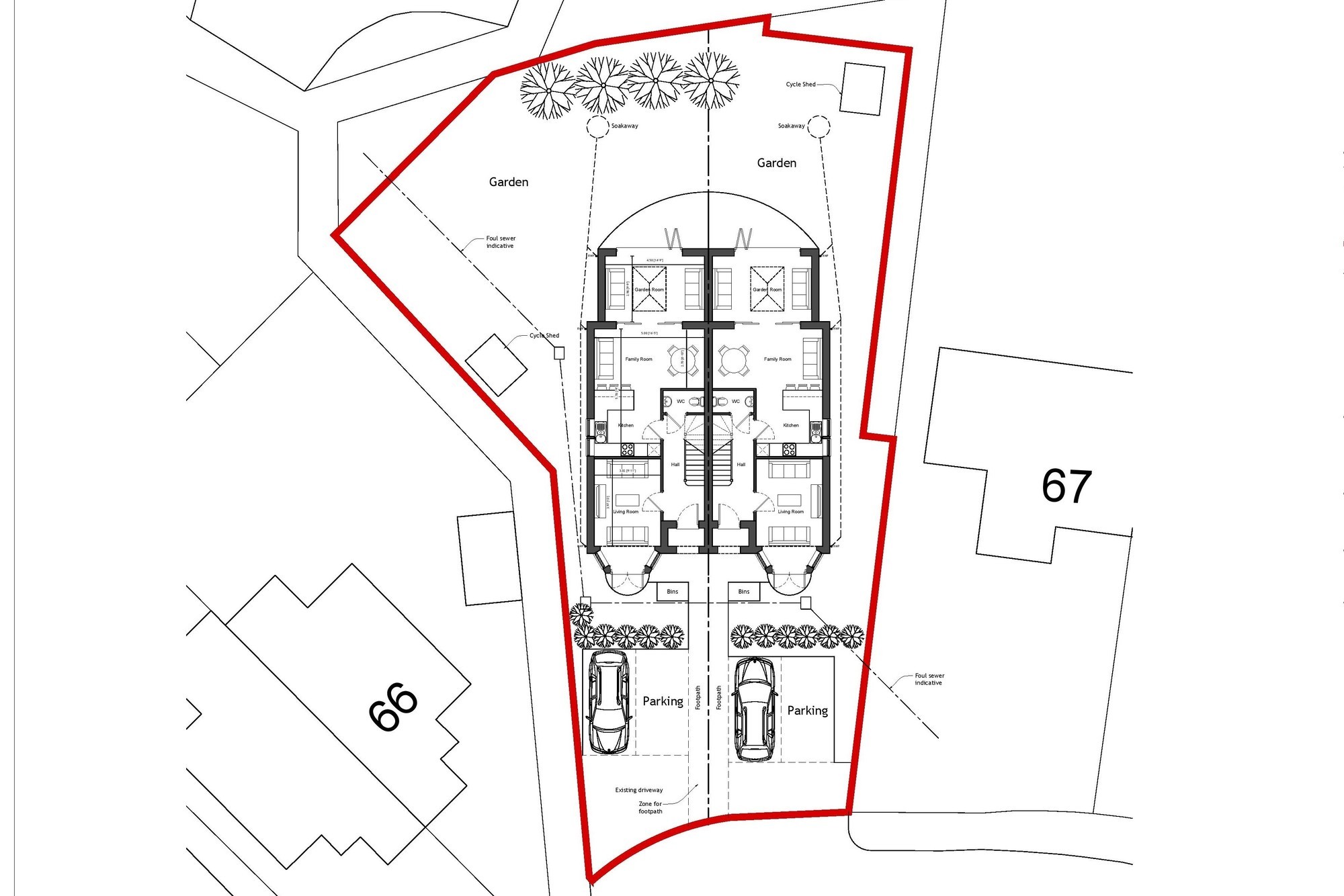 Land at 66 & 67 Silo Drive, Godalming, Surrey GU7 3NZ
