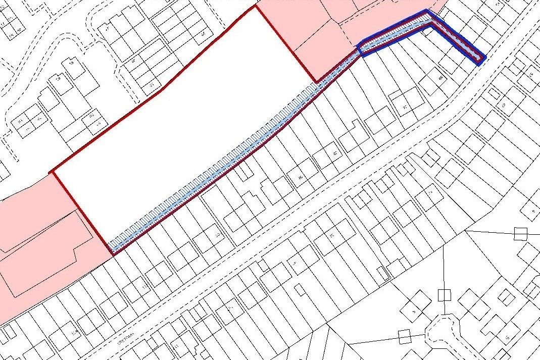 Land at 58 to 60 Crestway, Chatham, Medway, Kent ME5  0BH