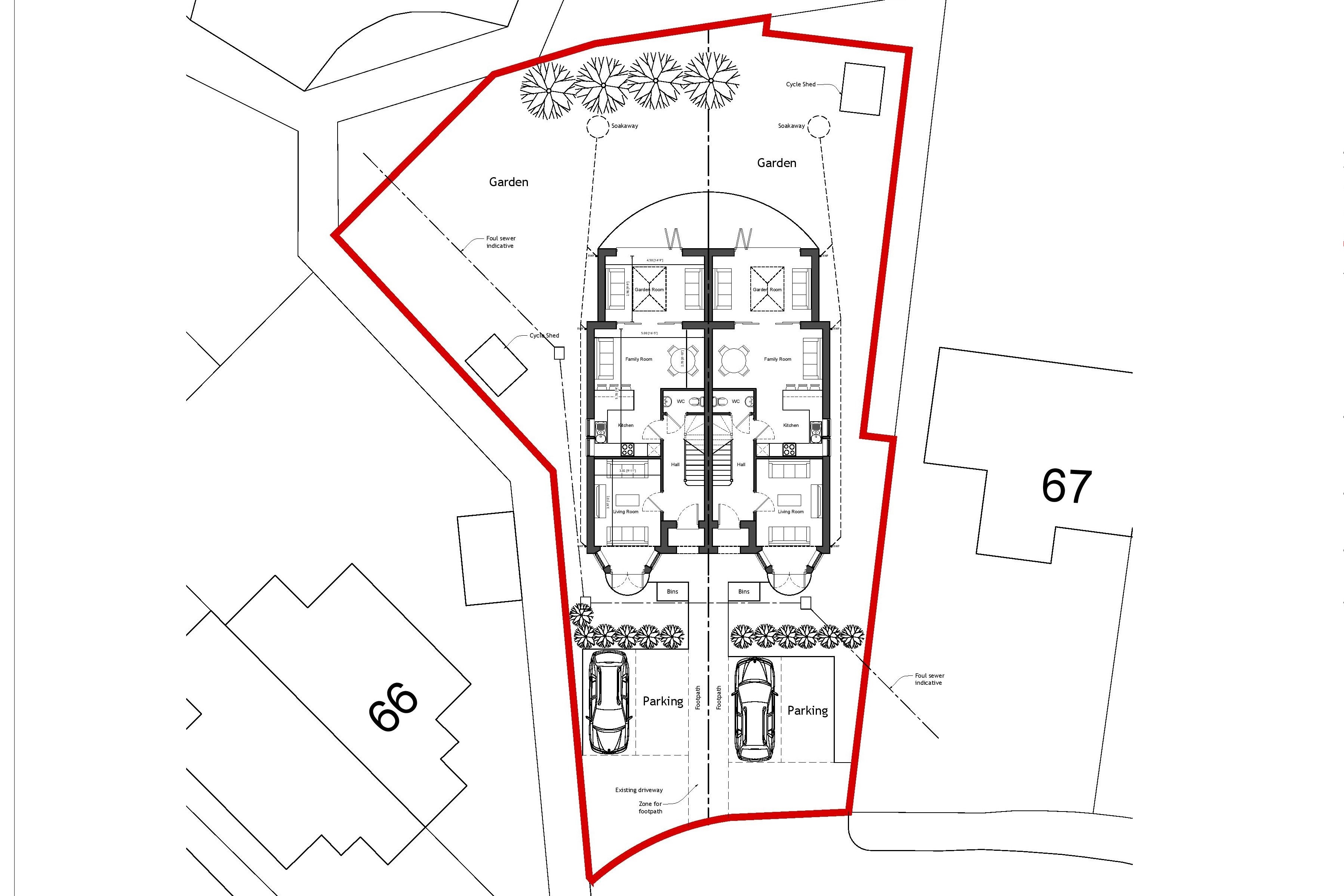 Land at 66 & 67 Silo Drive, Godalming, Surrey GU7 3NZ
