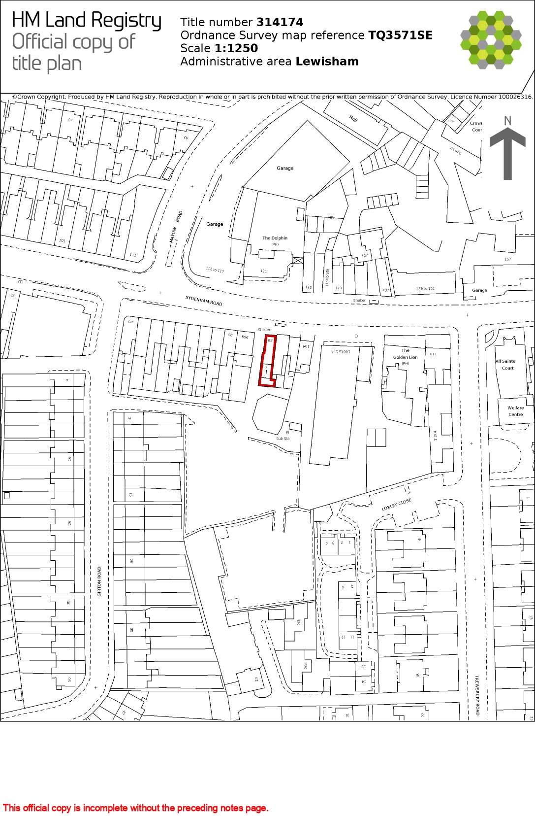 98 Sydenham Road, Sydenham, London, SE26 5JX
