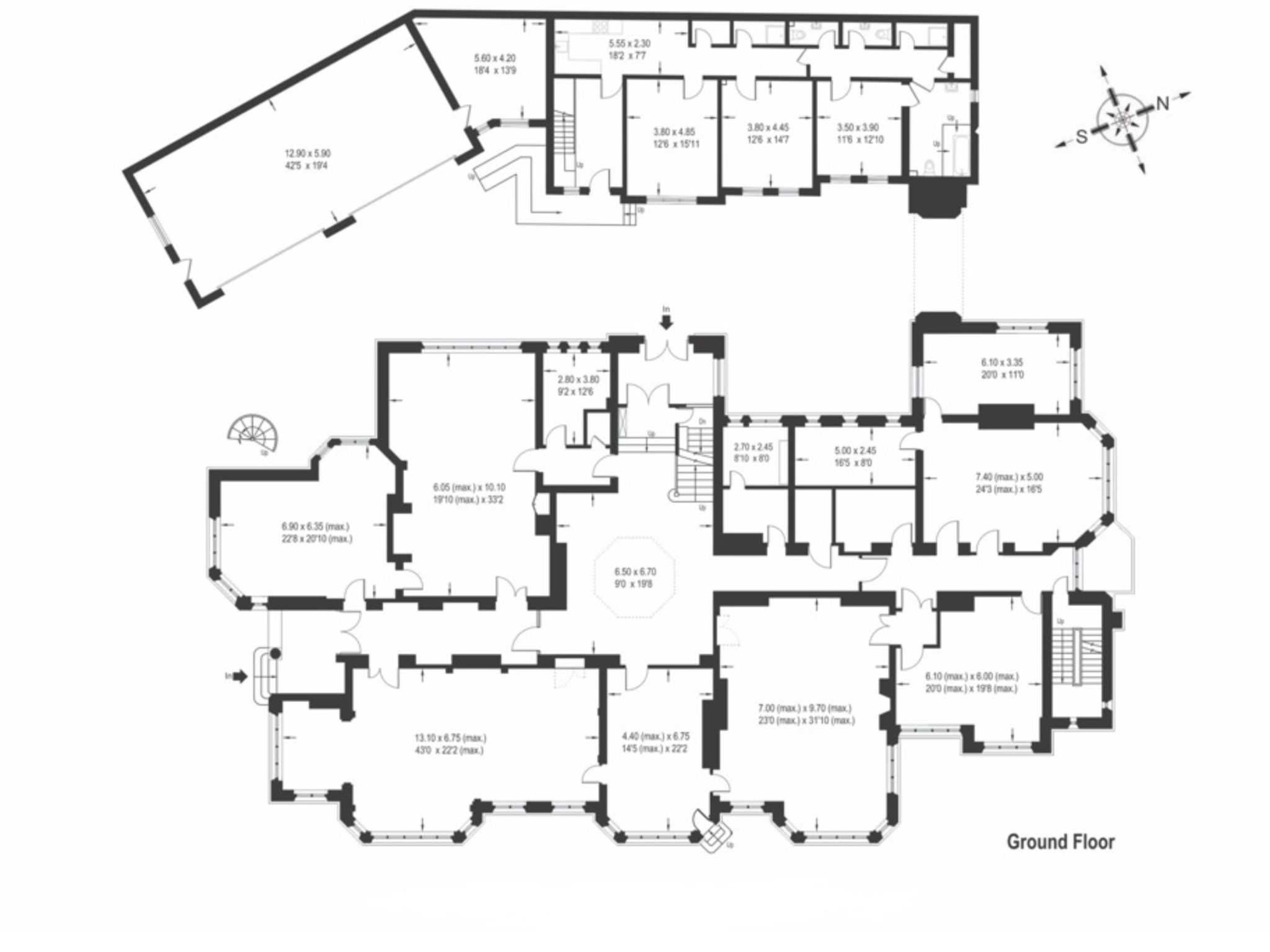 Cromford Court, Mansion House, 2 Derby Road, Matlock Bath, Derbyshire, DE4 3PY
