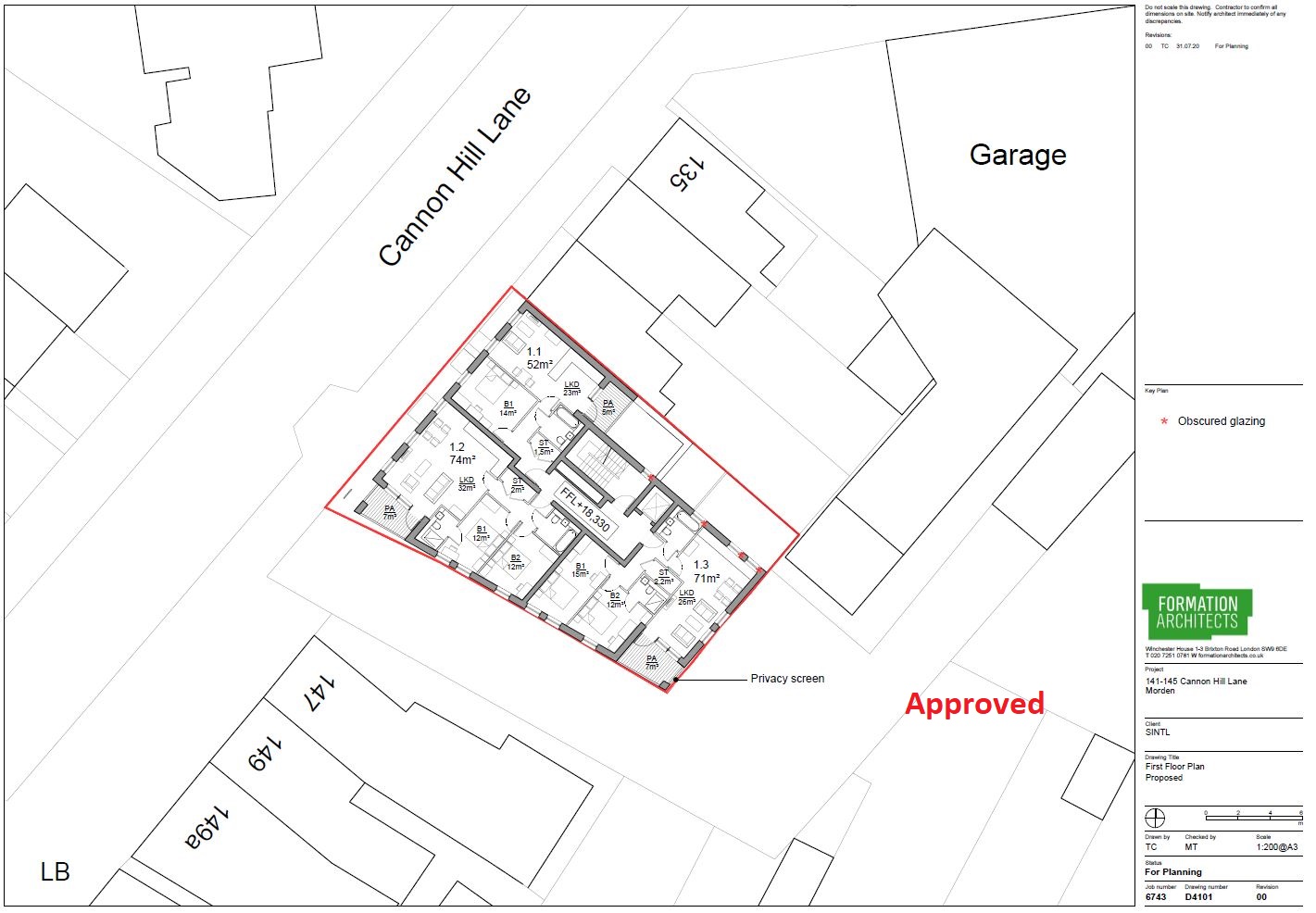 141-145 Cannon Hill Lane, Raynes Park, London SW20 9BZ