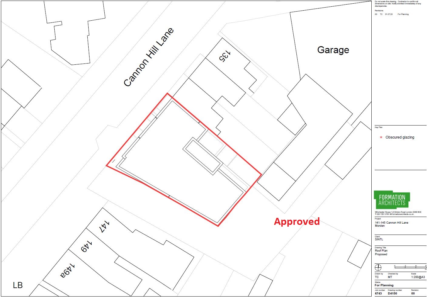 141-145 Cannon Hill Lane, Raynes Park, London SW20 9BZ