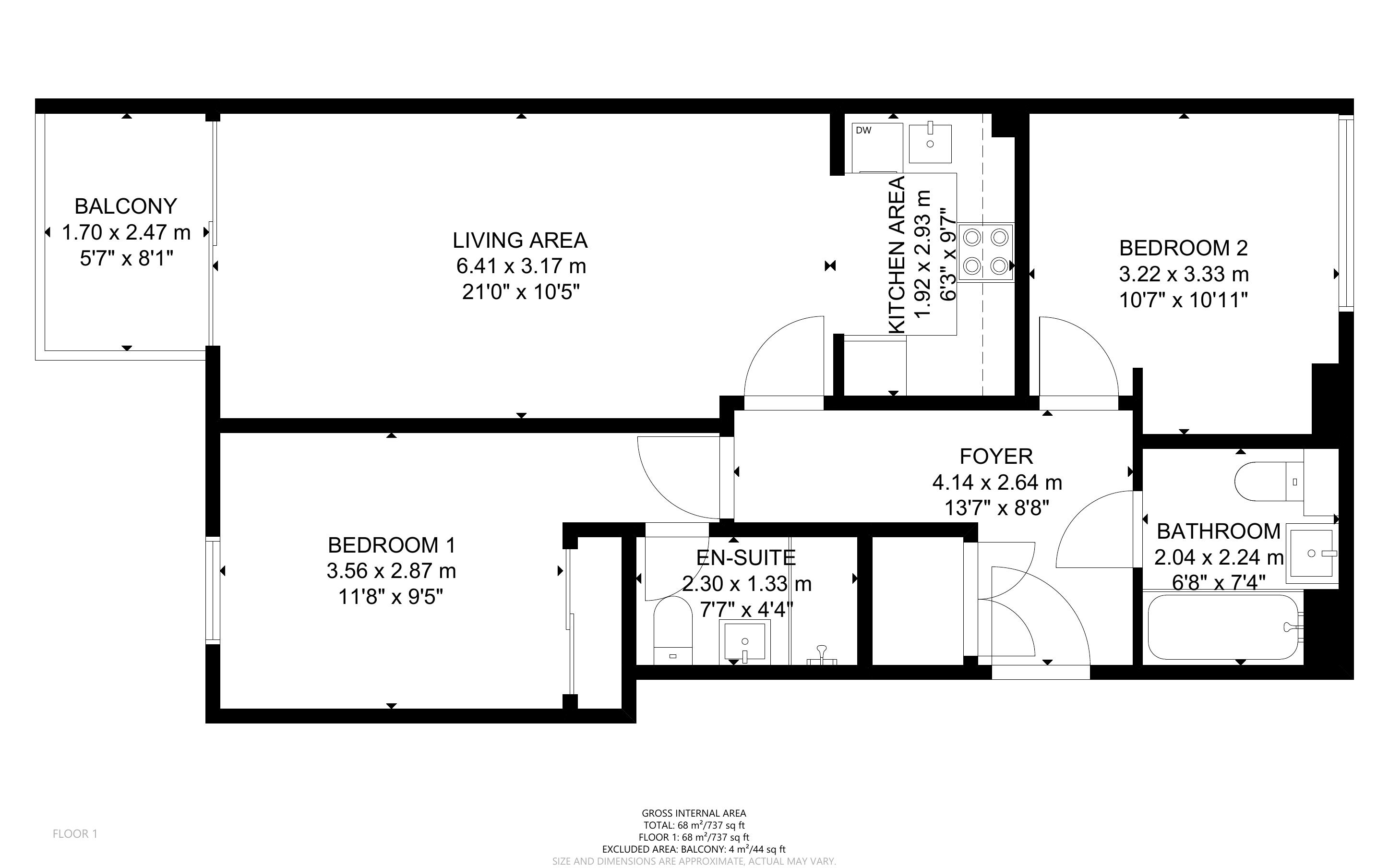 Flat 31 Keats Apartments, 6 Saffron Central Square, Croydon, CR0 2FT