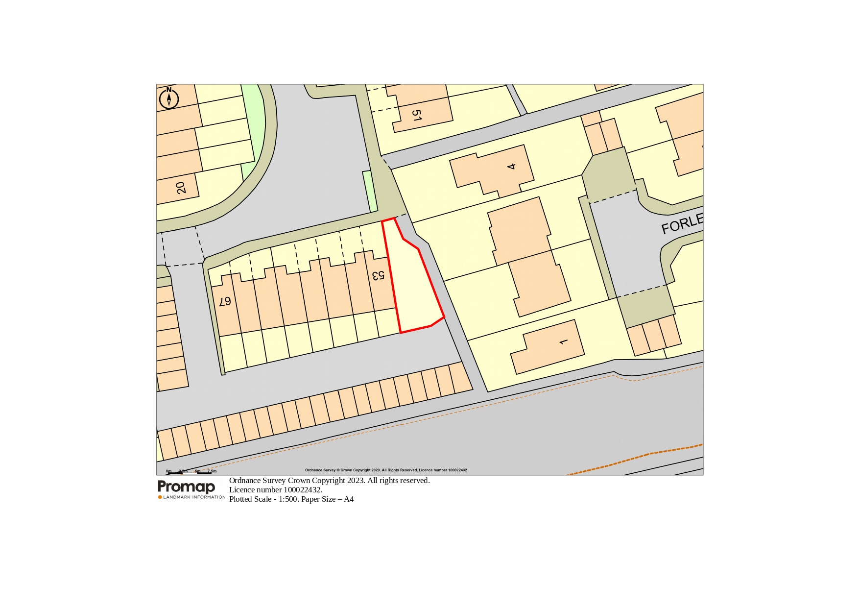 Land adjacent 53 Fotherby Court, Maidenhead, Berkshire, SL6 1SU