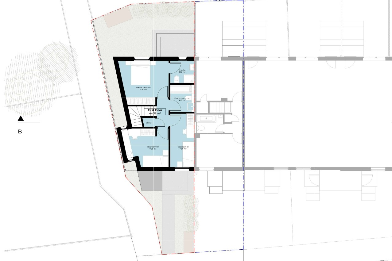 Land adjacent 53 Fotherby Court, Maidenhead, Berkshire, SL6 1SU