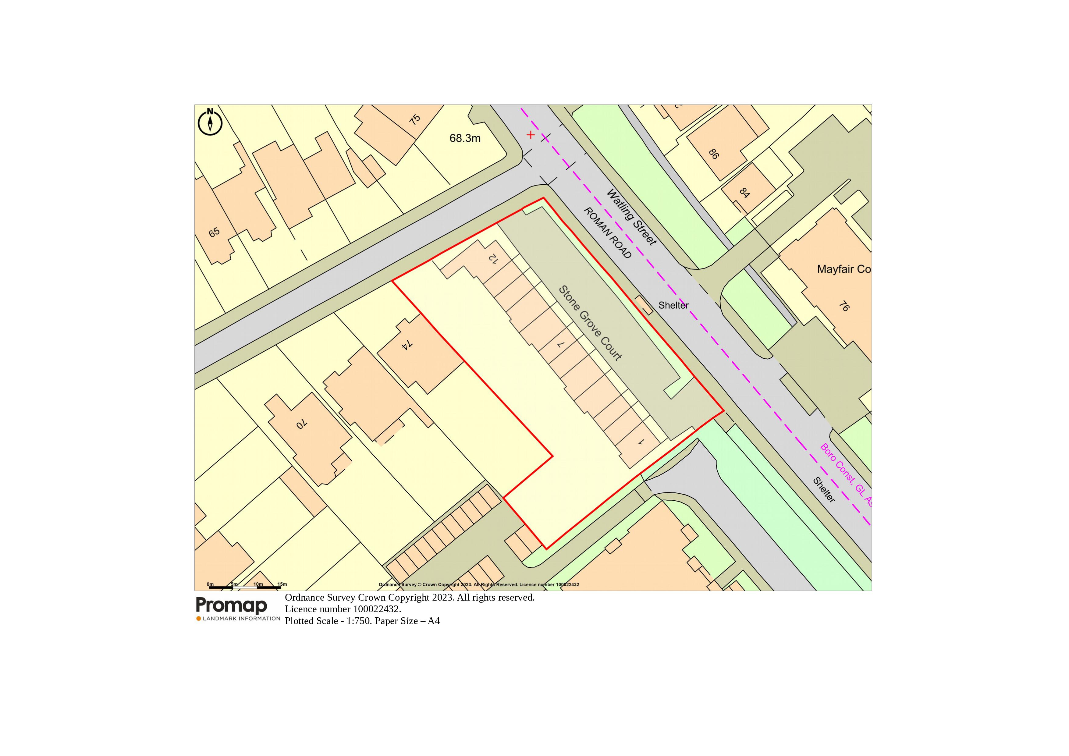 1-18 Stonegrove Court, Stonegrove, Edgware, Middlesex, HA8 7TB