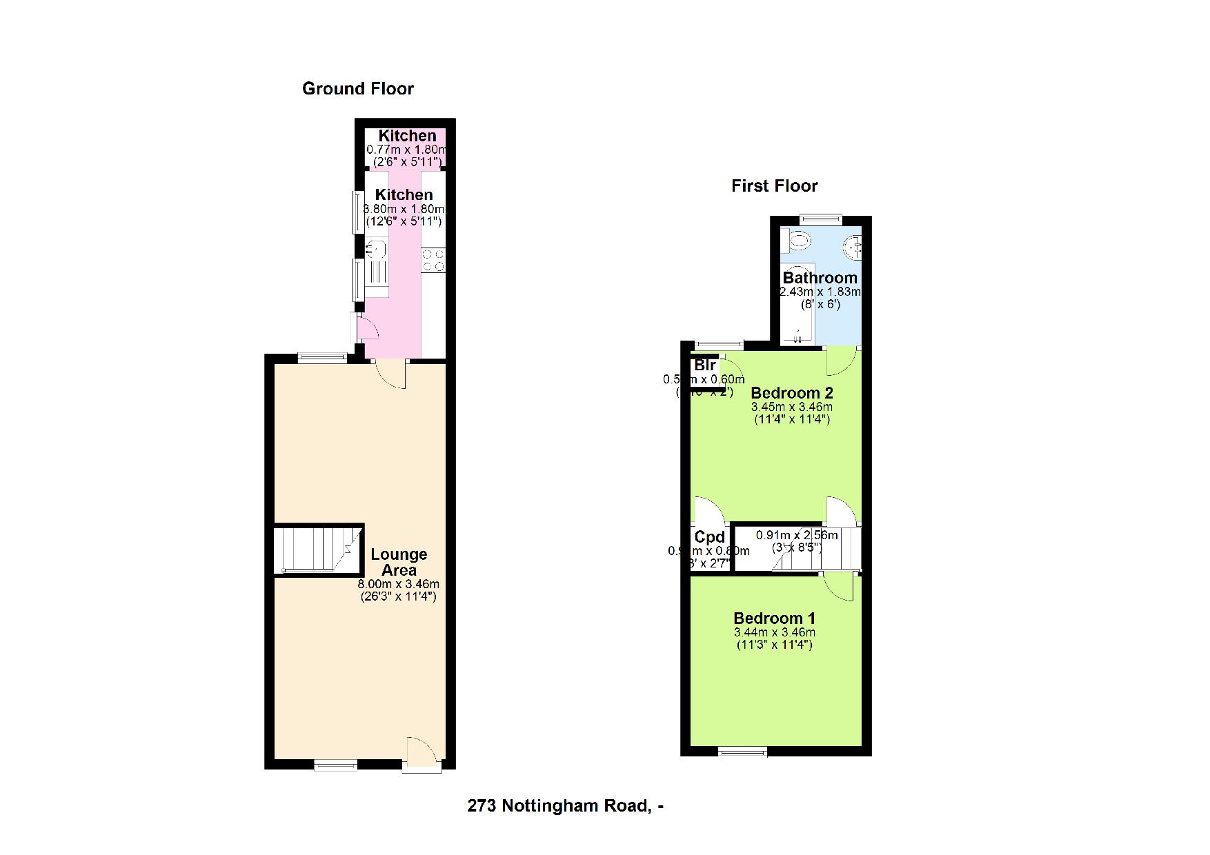 273 Nottingham Road, Ilkeston, Derbyshire DE7 5AT