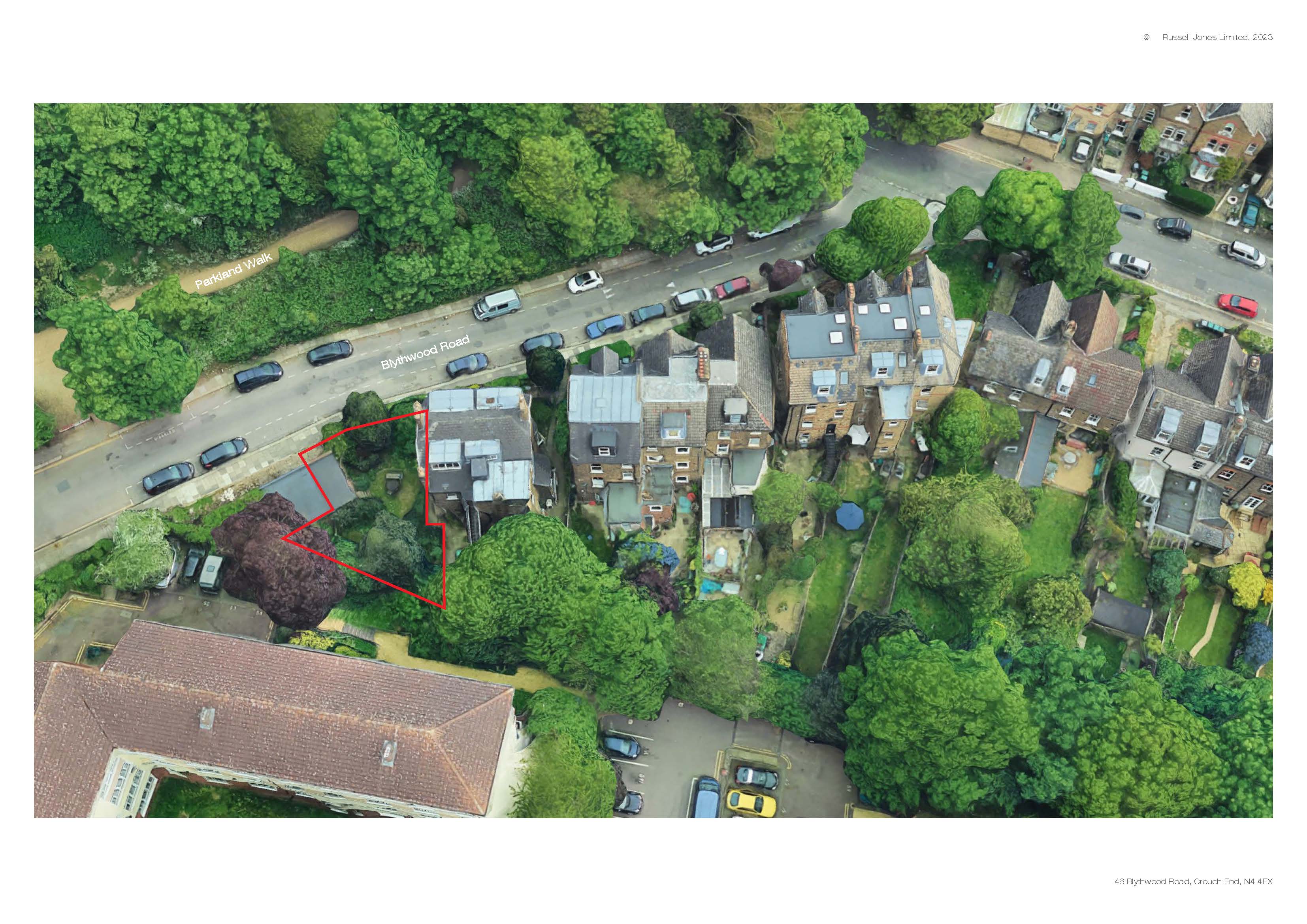 Land at 46 Blythwood Road, Crouch End, London N4 4EX