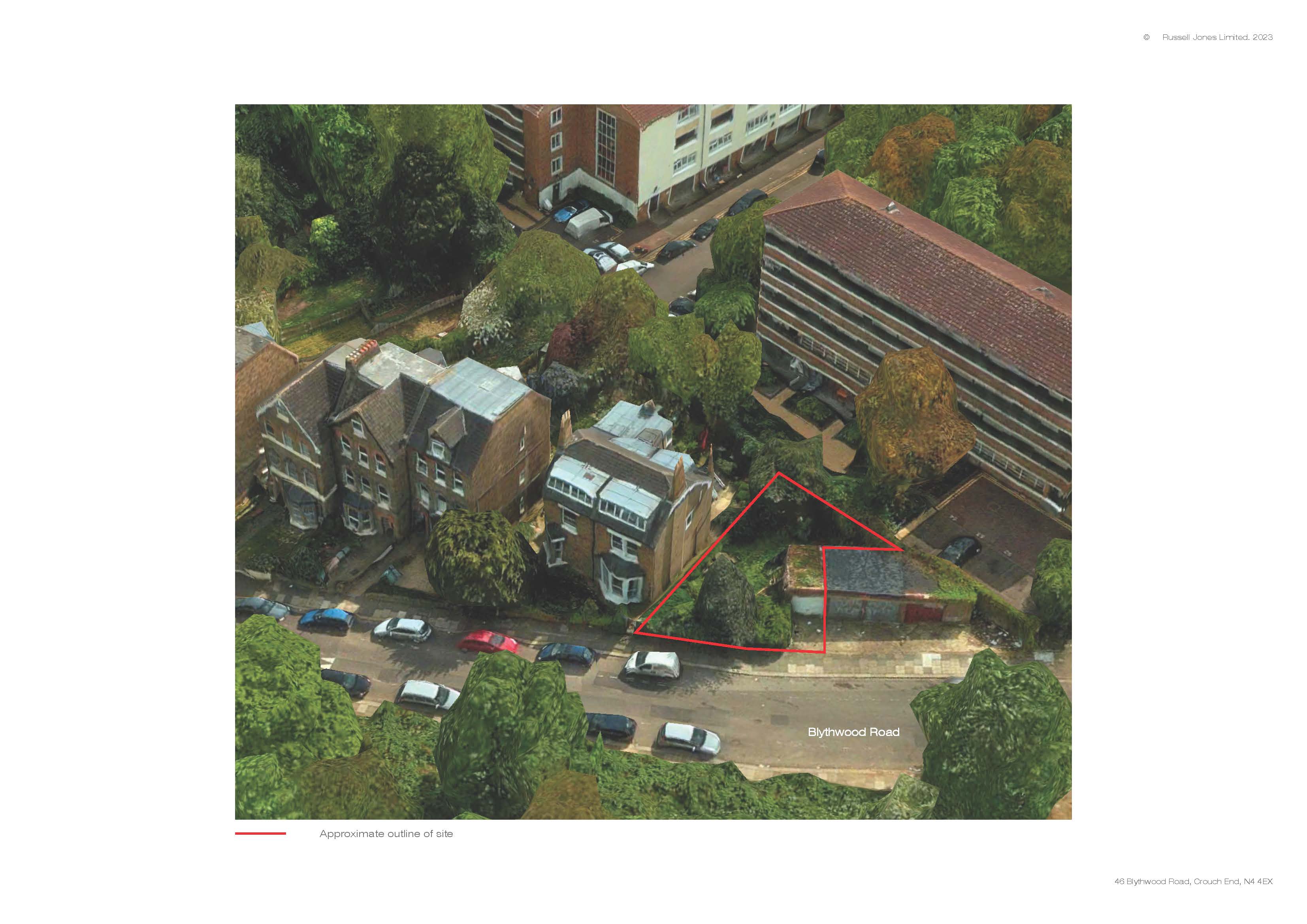 Land at 46 Blythwood Road, Crouch End, London N4 4EX