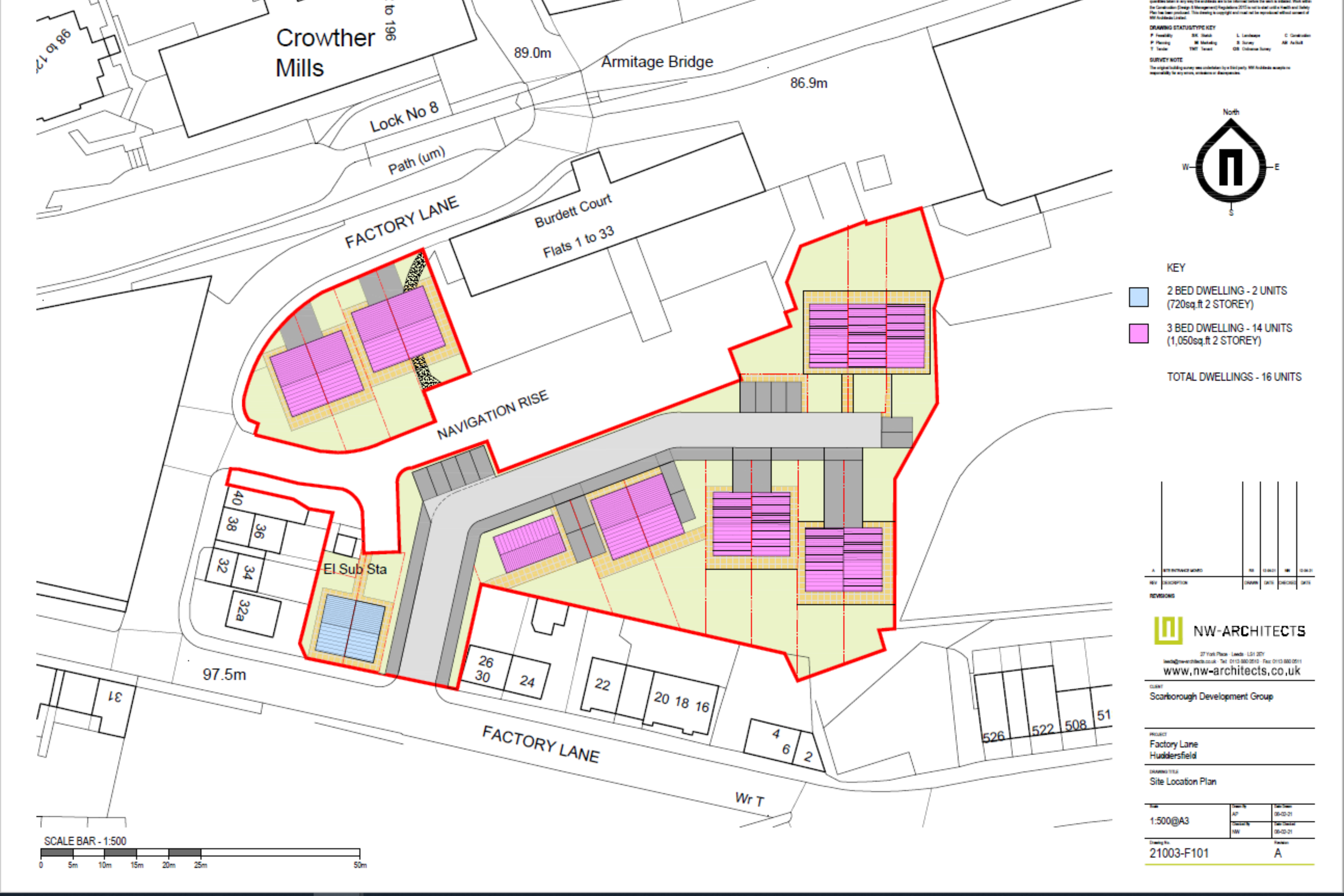 Land at Navigation Rise, Huddersfield, HD3 4GZ