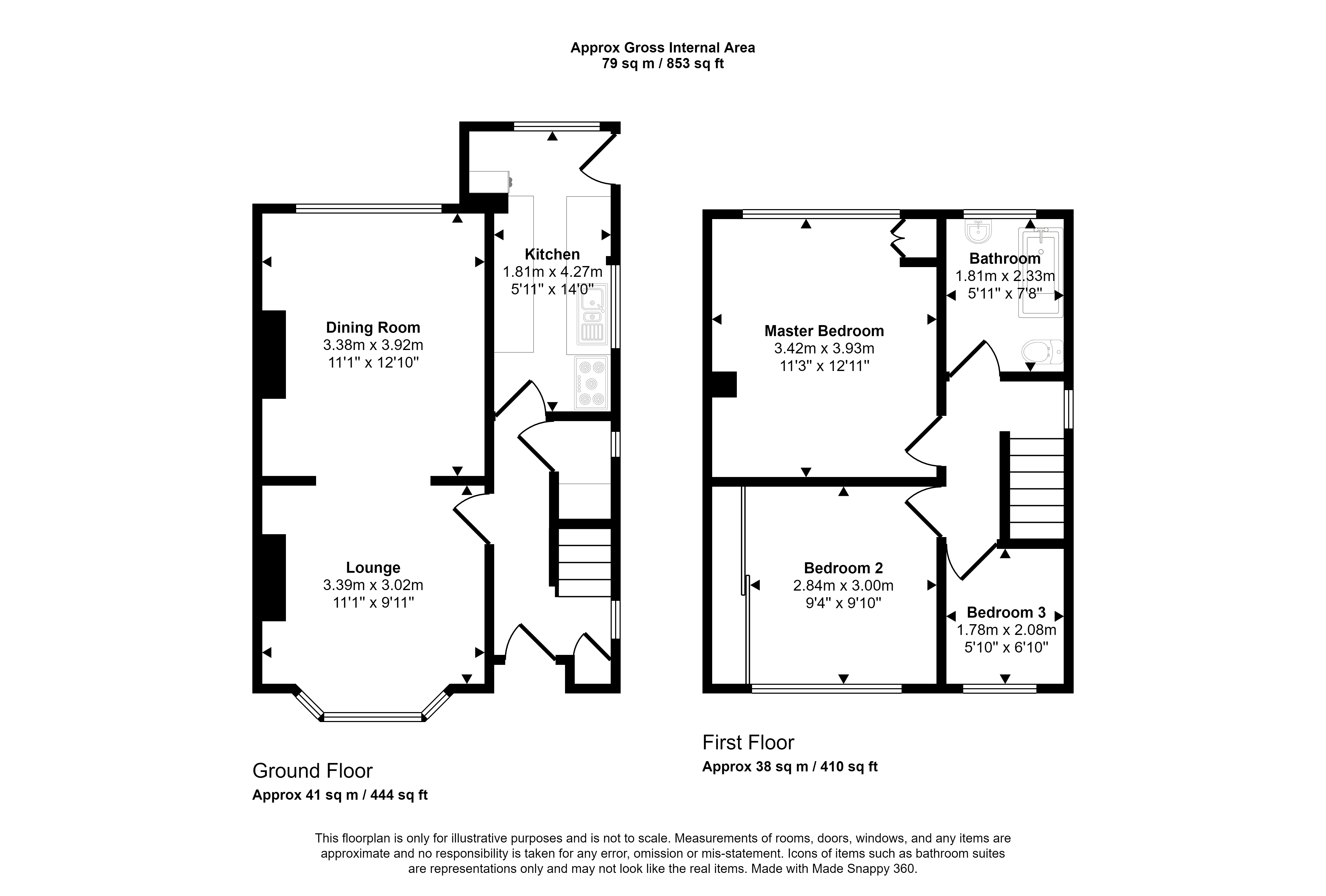 220 Chesterfield Road, Grassmoor, Chesterfield, Derbyshire, S42 5EZ