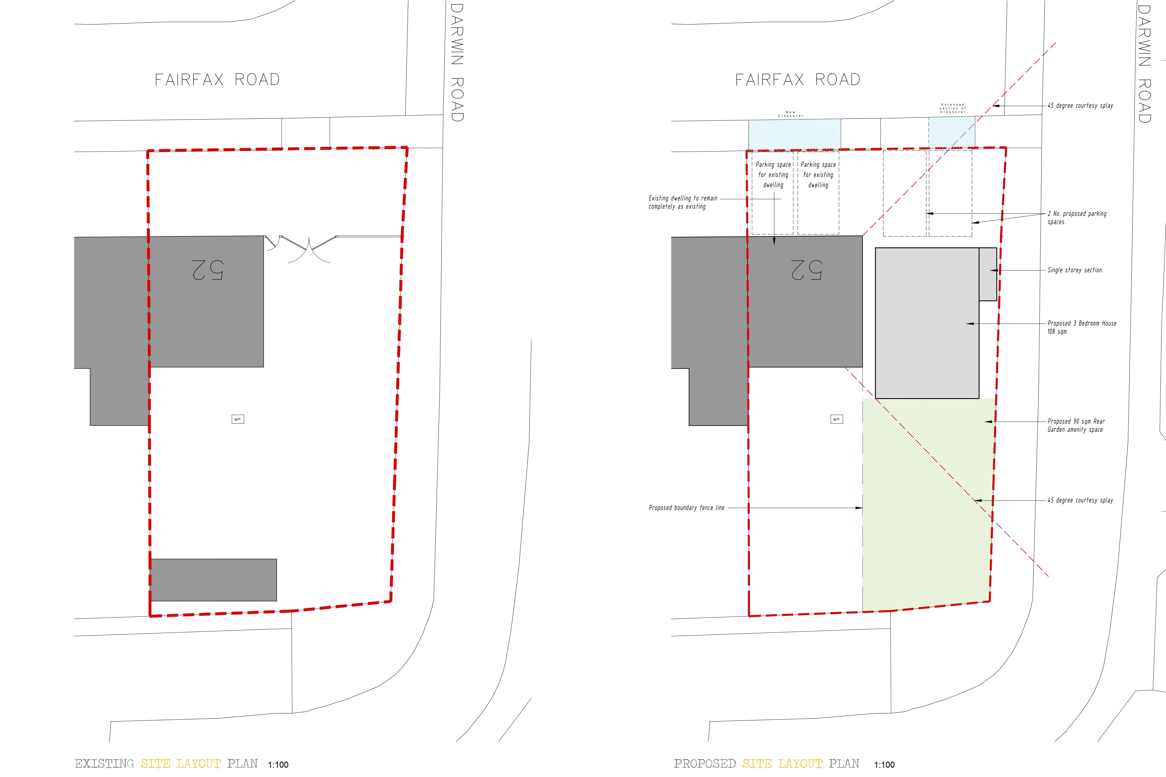 Land 52 Fairfax Road, Tilbury, Essex, RM18 7BB