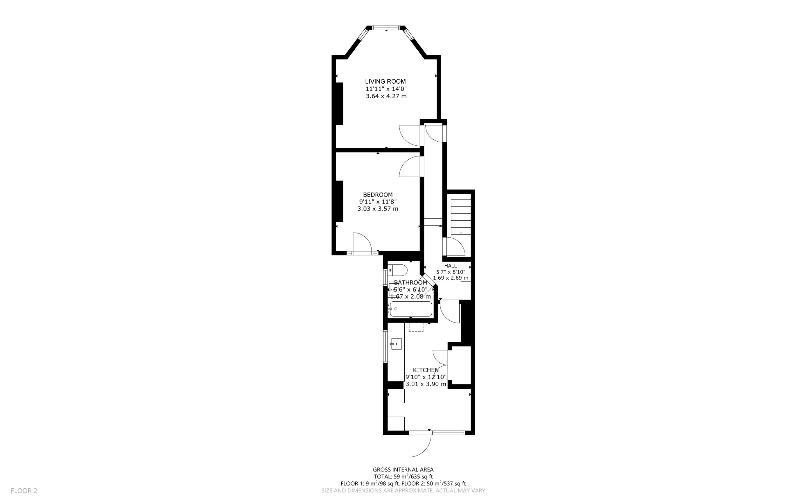 Flat B 26 Stansfield Road, London, Brixton, London, SW9 9RZ