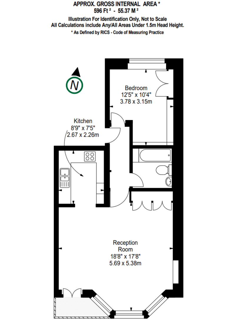Flat 4, 5 Cheyne Place, London SW3 4HH