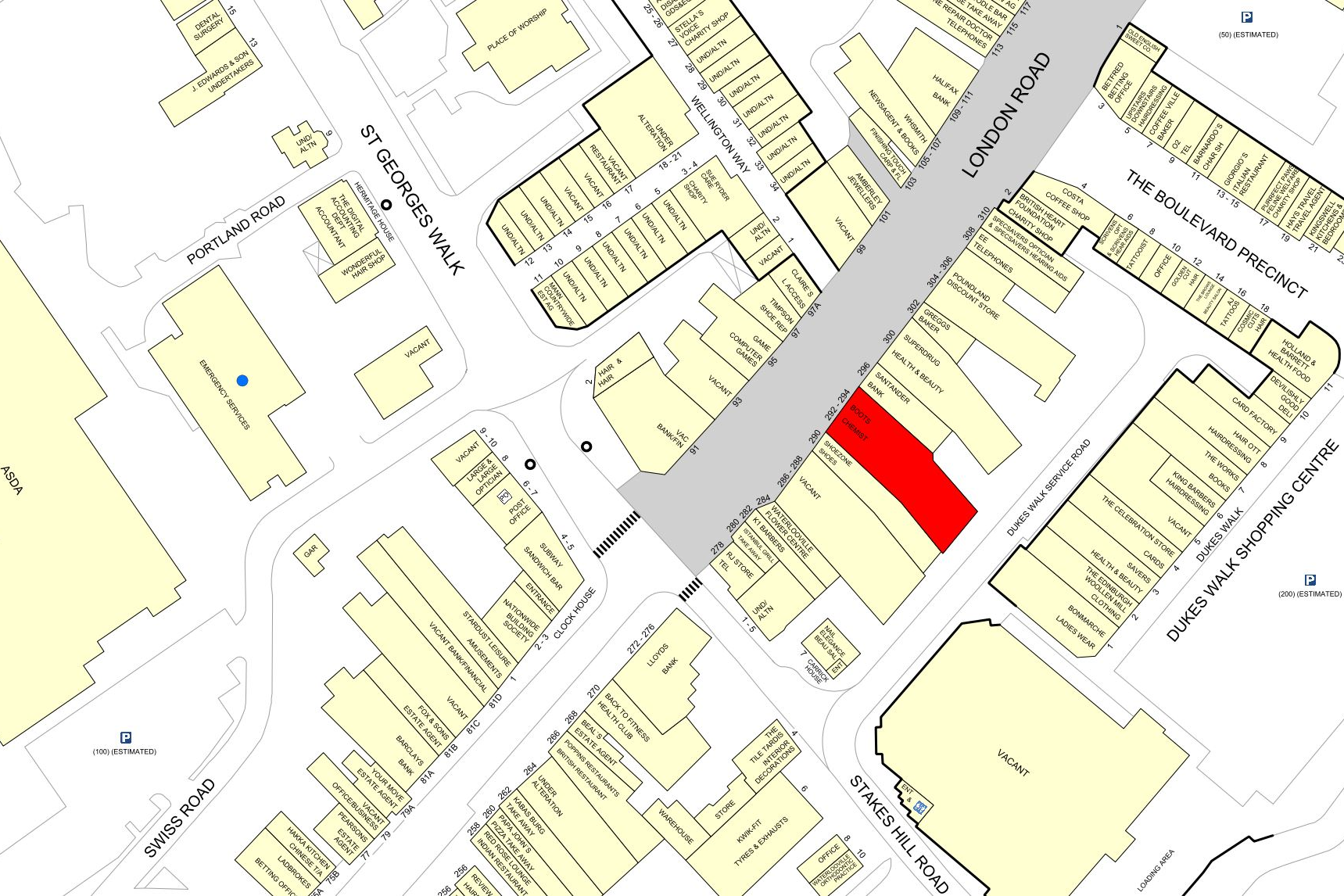 292-294 London Road, Waterlooville, Hampshire, PO7 7DS