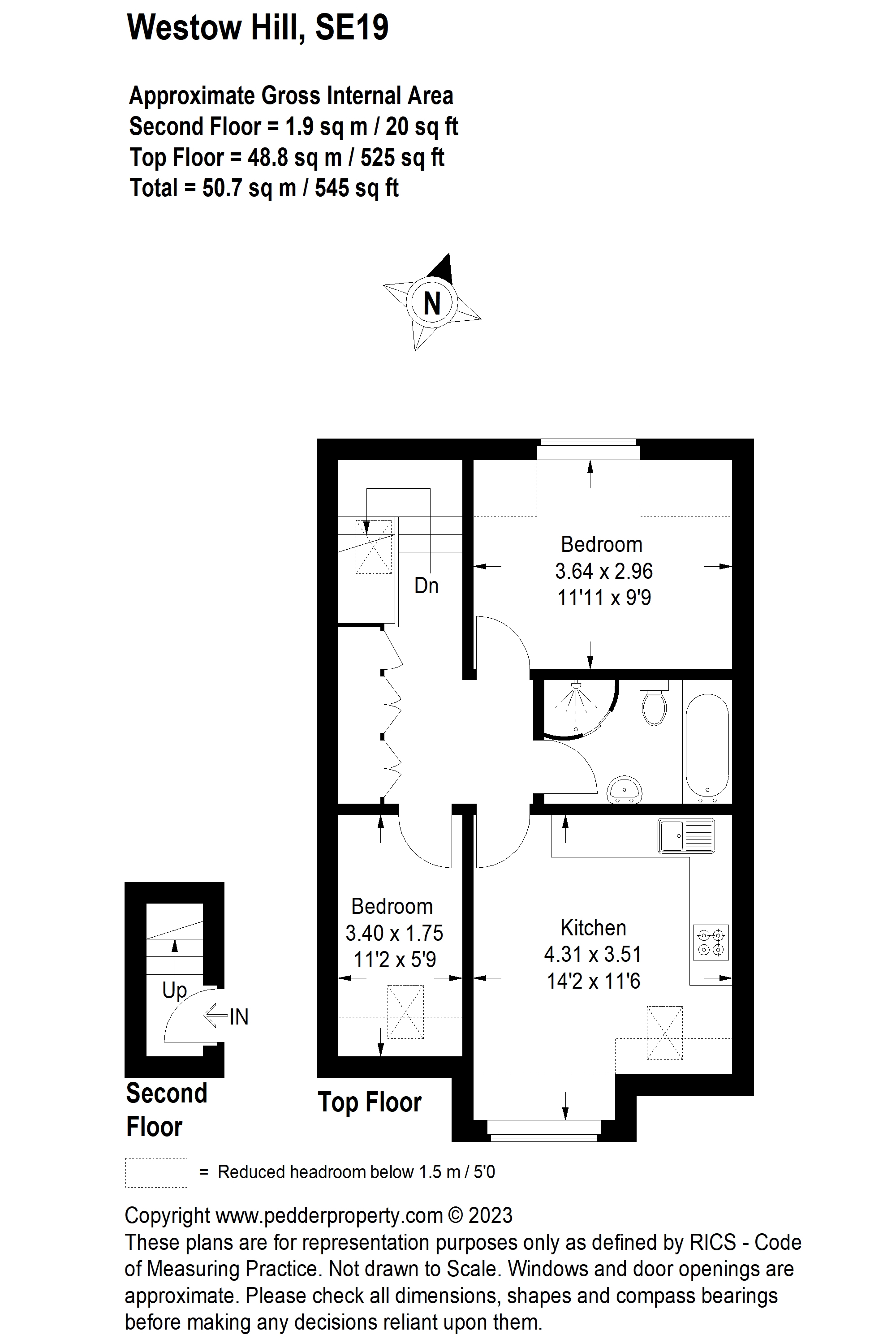 Flat 4, 77 Westow Hill, London SE19 1TX