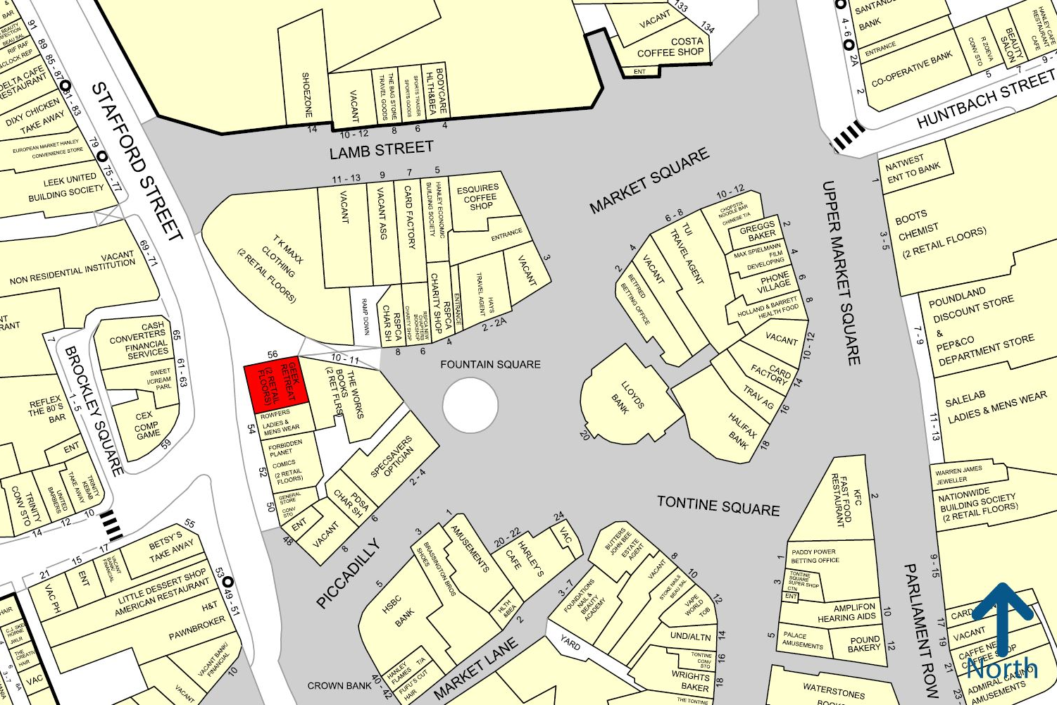 56 Stafford Street & 4 Miles Bank, Stoke-on-trent, ST1 1JB