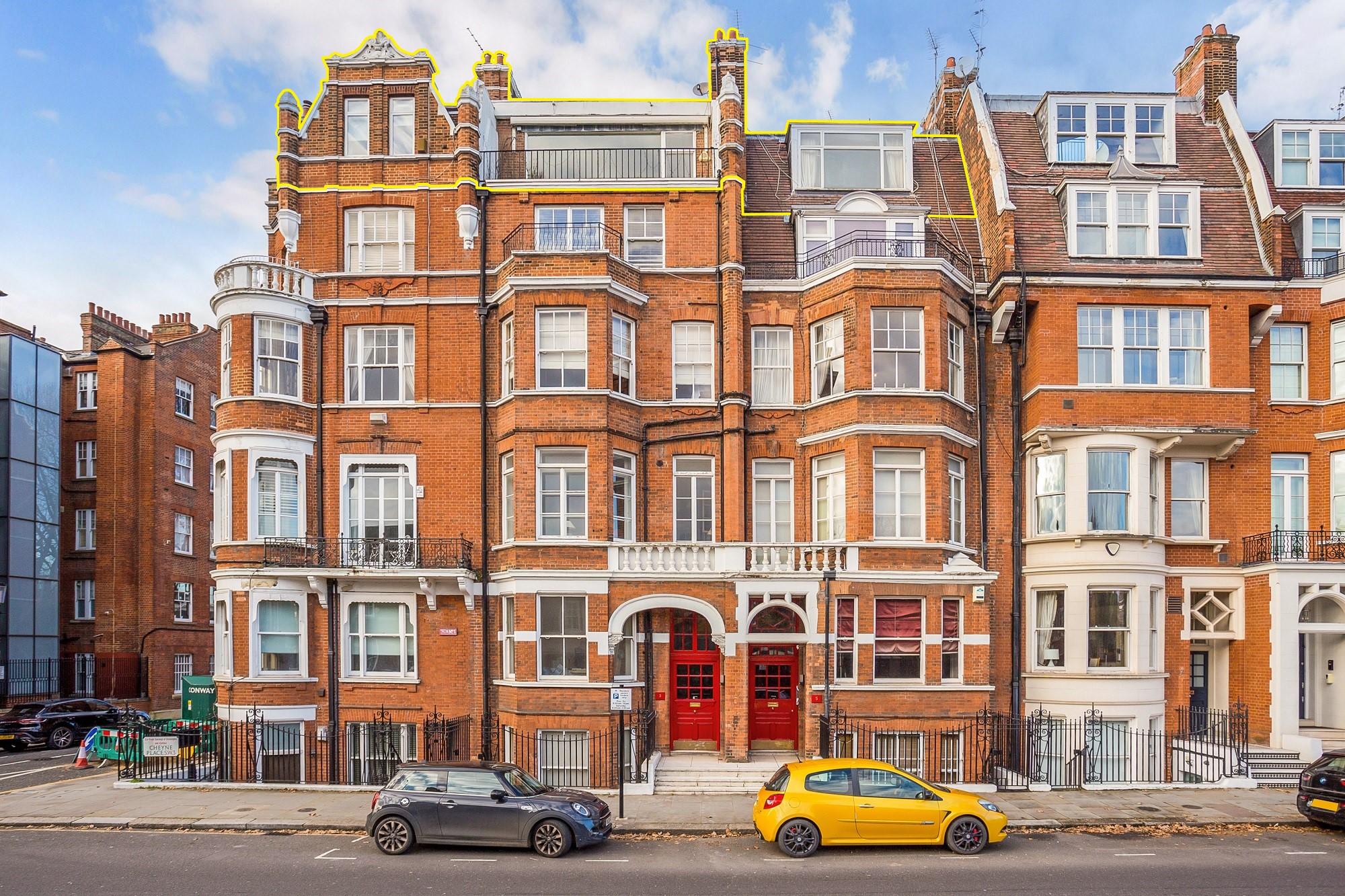 The Penthouse (comprising flats 5 and 8), 3- 5 Cheyne Place, Chelsea, London, SW3 4HH