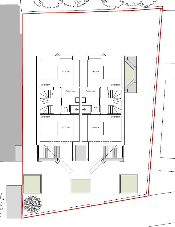 Land adjacent to 2 Manor Park, Lewisham, London, SE13 5RN