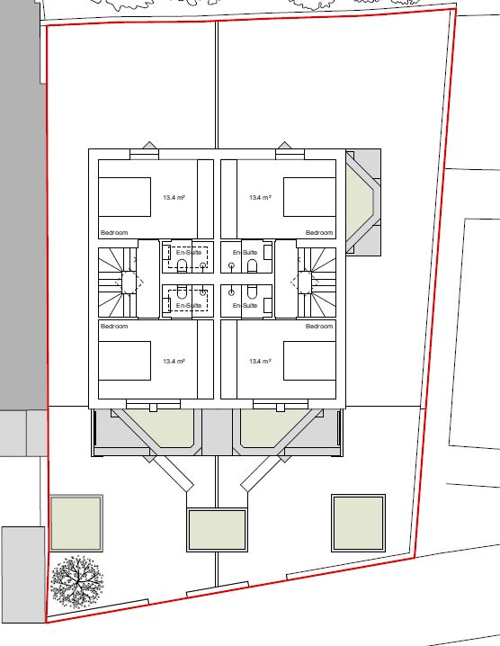 Land adjacent to 2 Manor Park, Lewisham, London, SE13 5RN