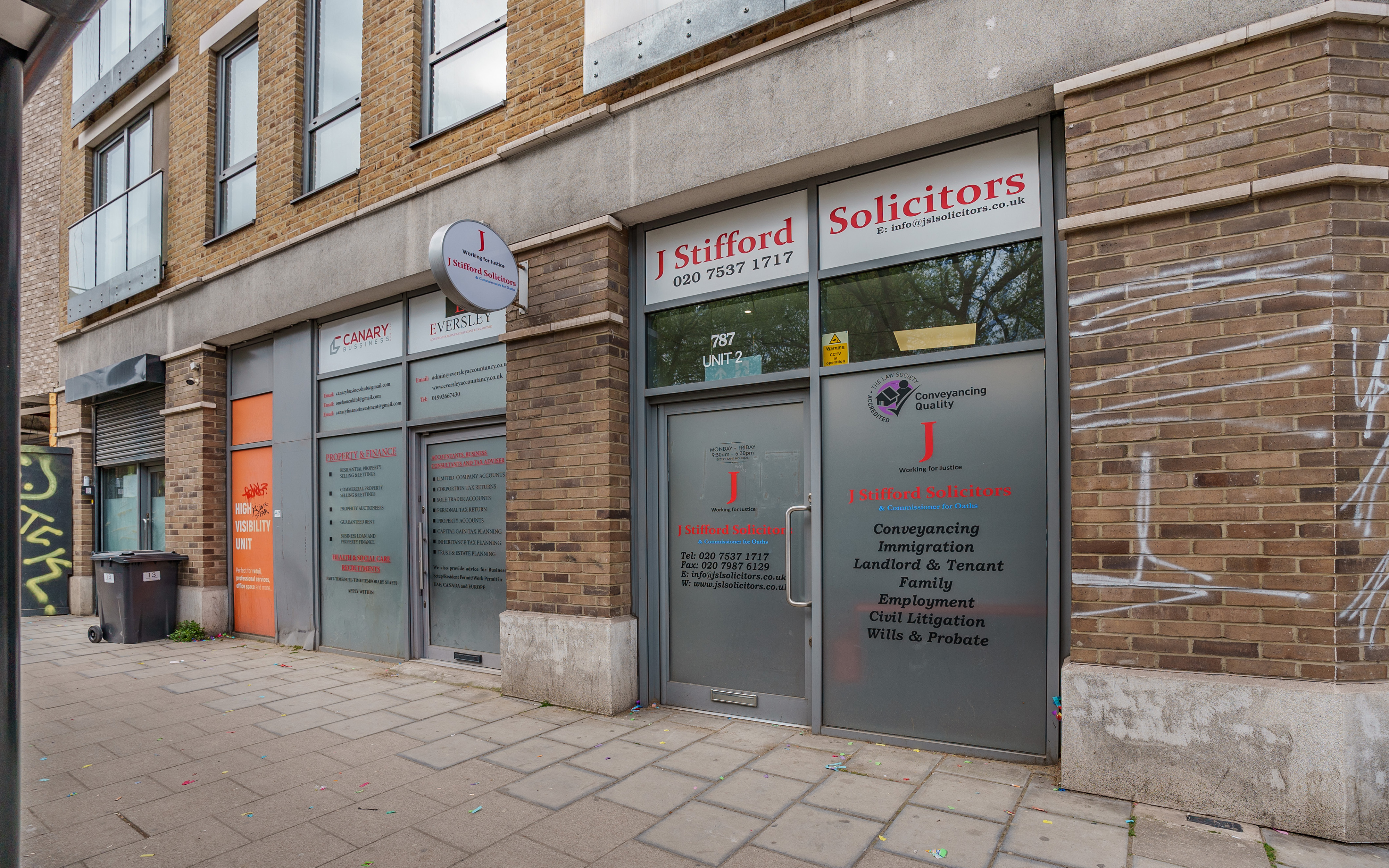 Unit 2, 787 Commercial Road, London E14 7HG