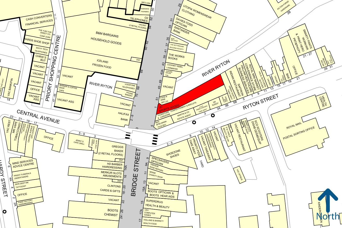 1 Bridge Street, Worksop, Nottinghamshire S80 1DS