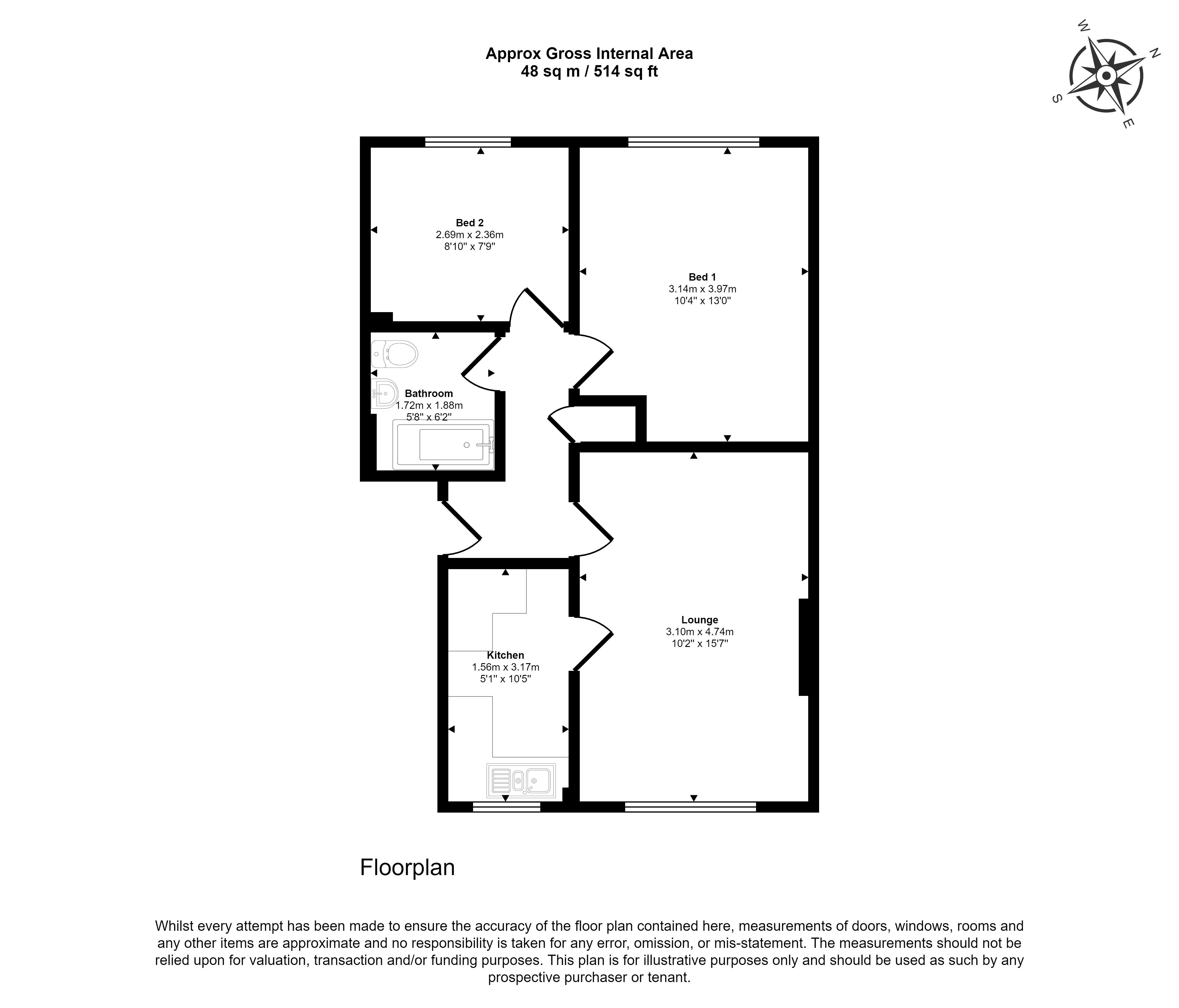 30 Tay Court, Bradford, West Yorkshire BD2 2BW