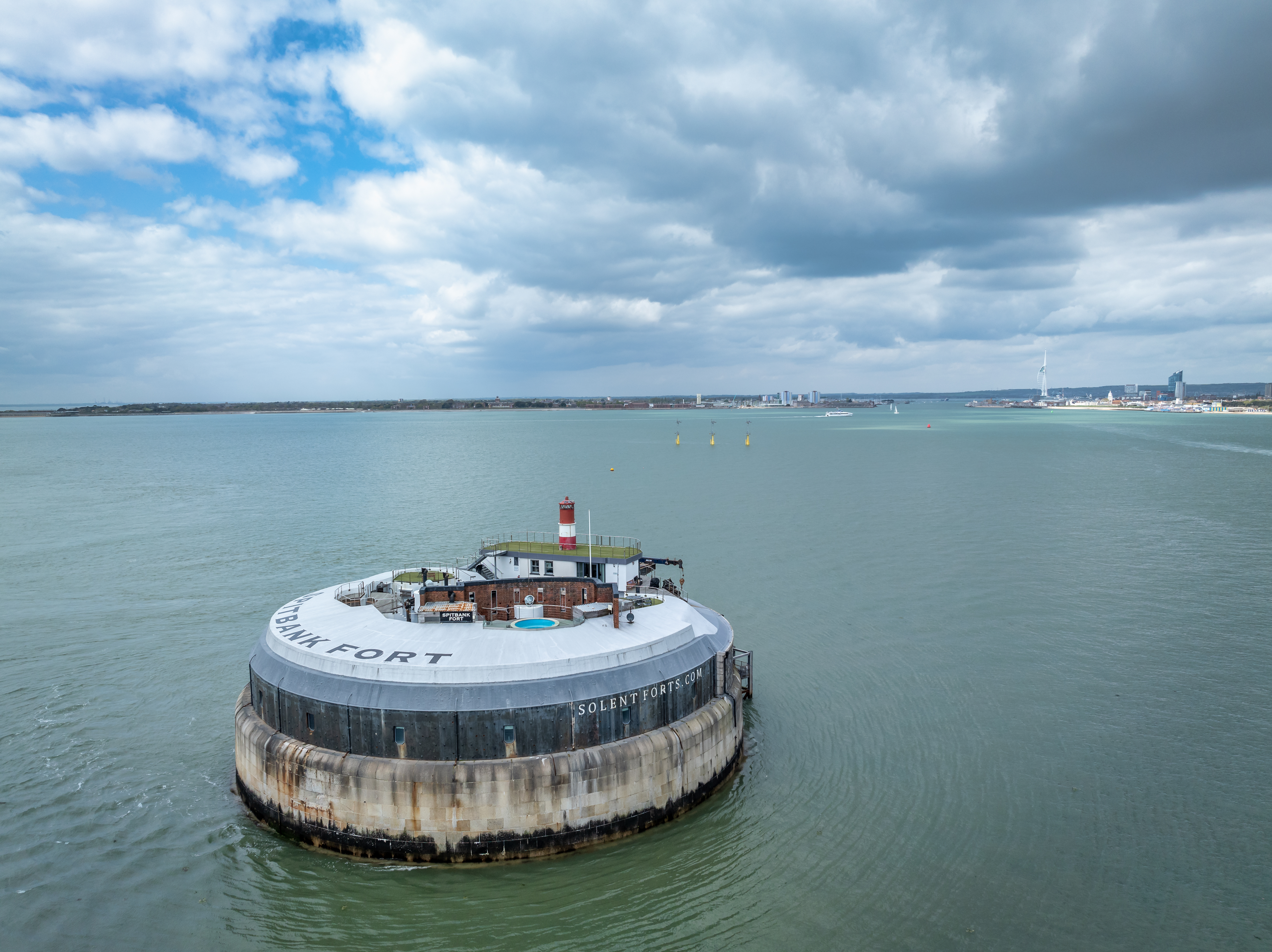 Spitbank Fort, Solent, Hampshire, PO5 3PA