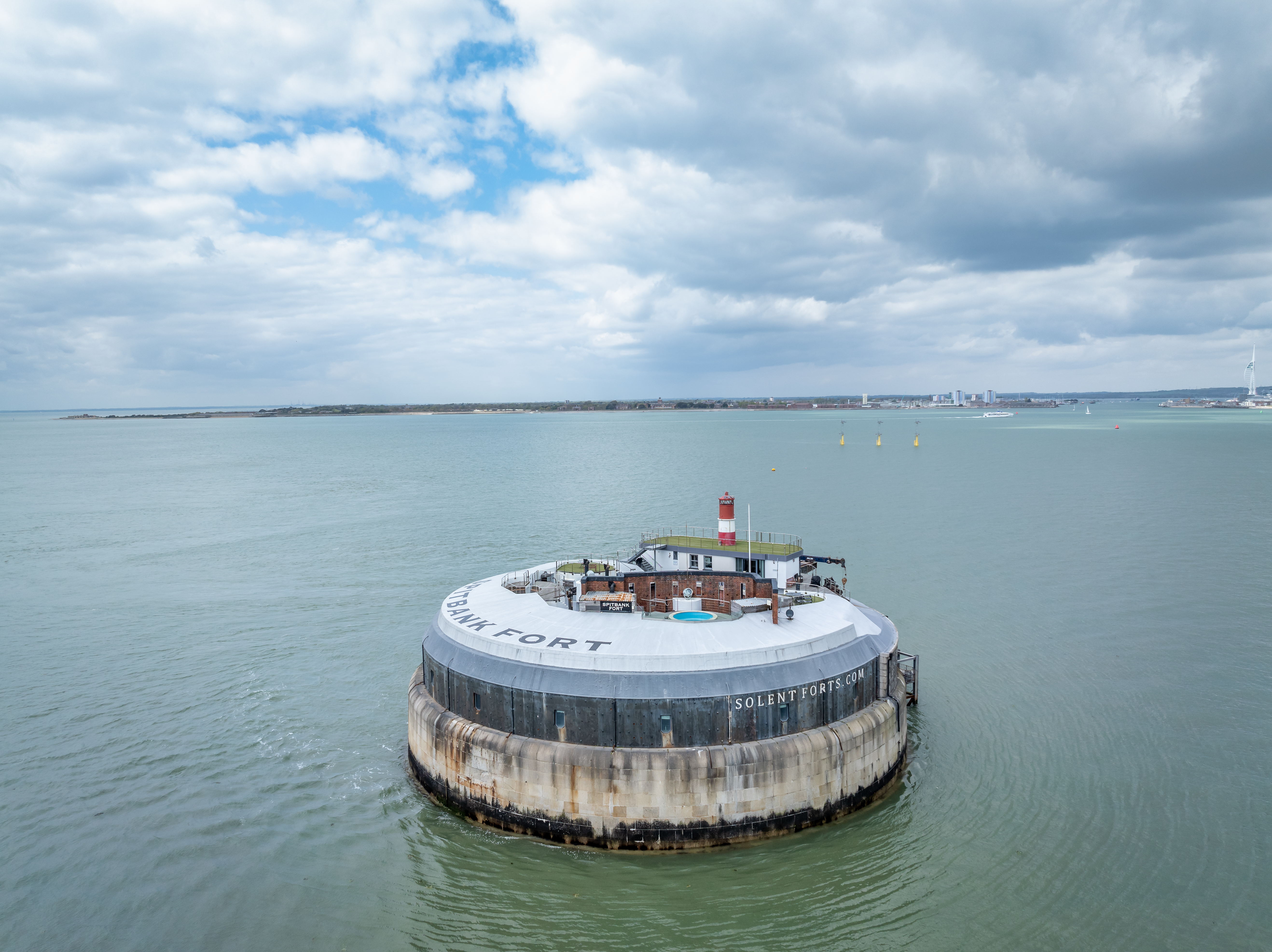Spitbank Fort, Solent, Hampshire, PO5 3PA