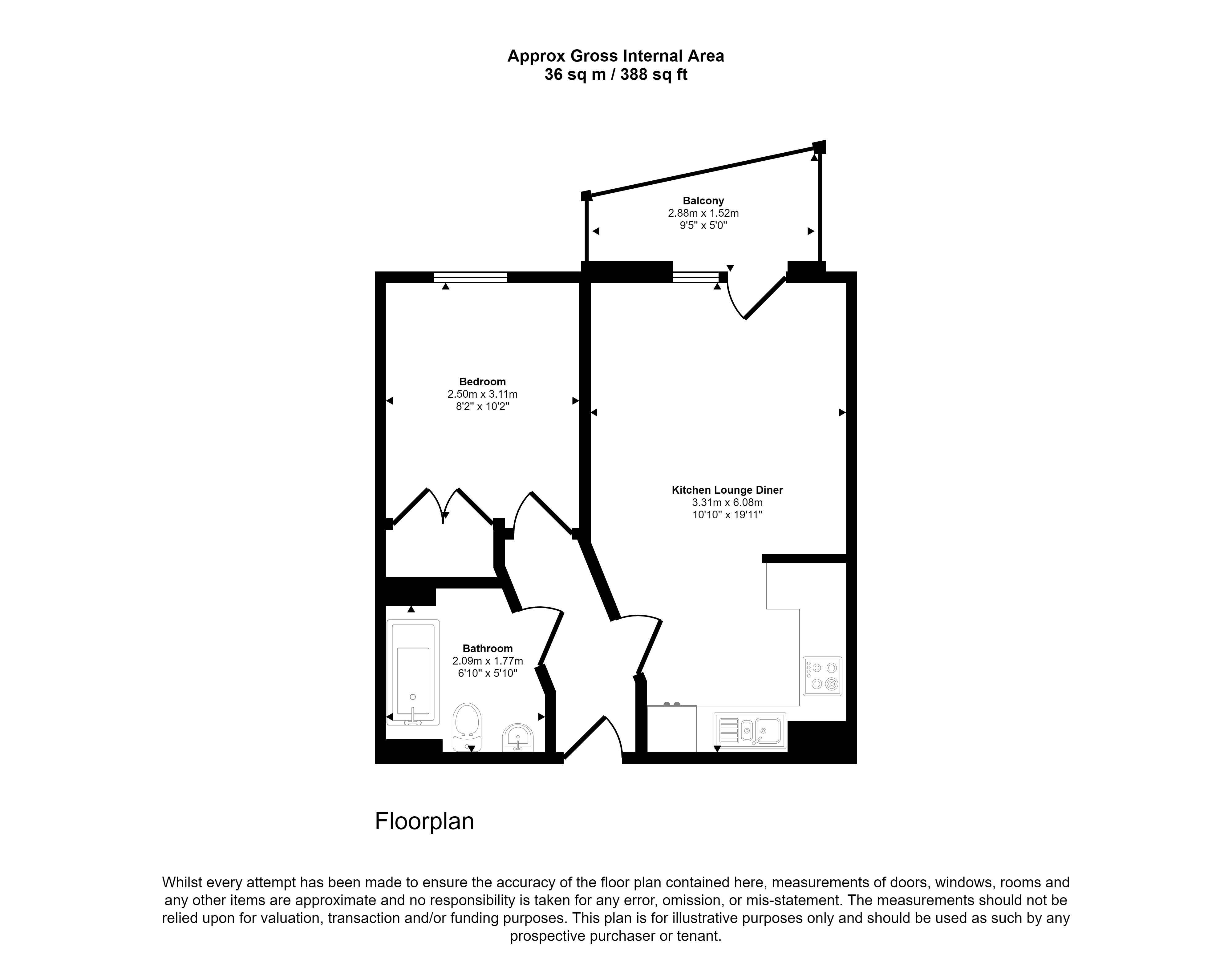 Flat 7 Porter Brook House, 201 Ecclesall Road, Sheffield, S11 8HW