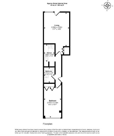 Flat 1, Rotherwick Court Road, Farnborough, GU14 6DD
