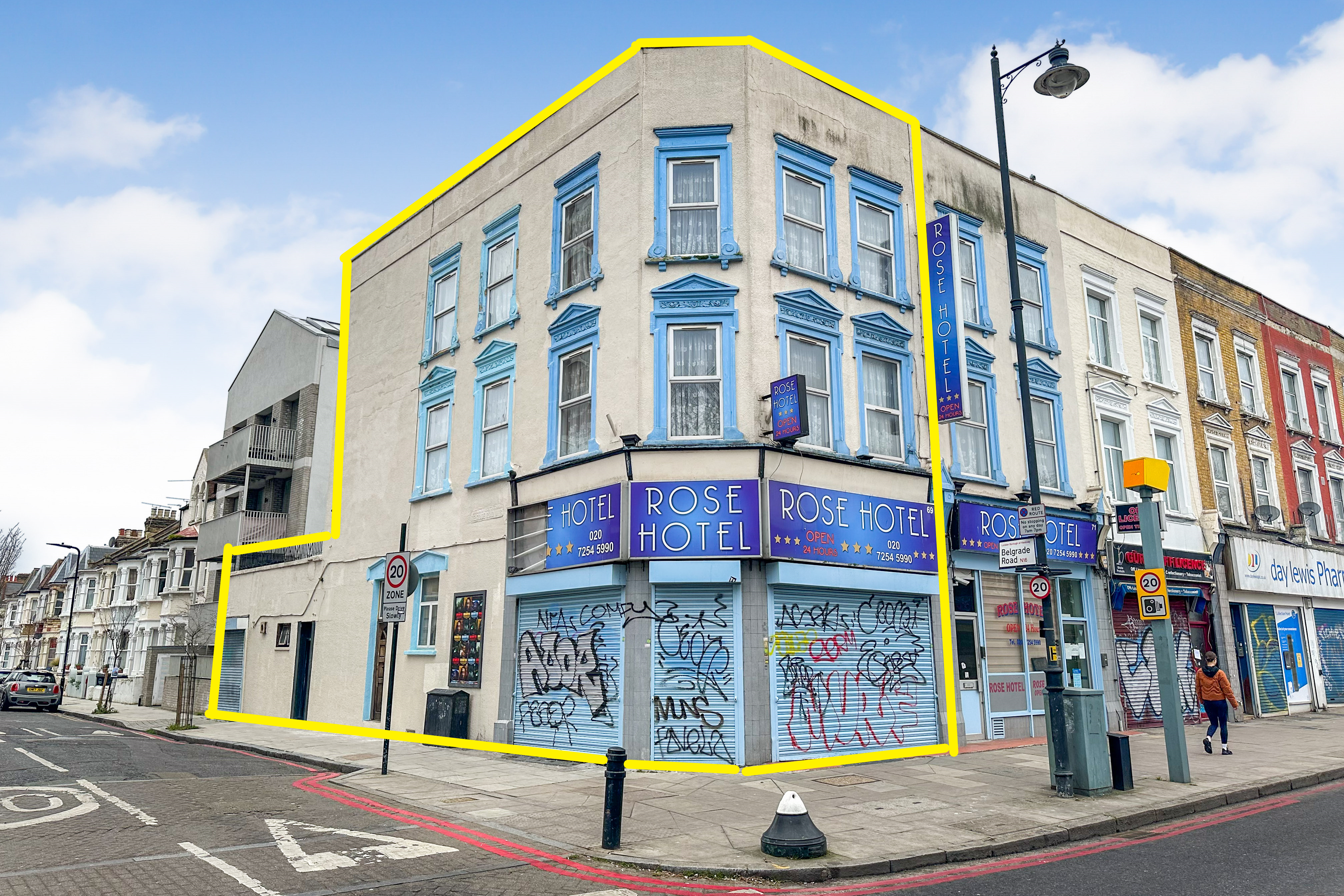 69 Stoke Newington Road, Stoke Newington, London N16 8AD